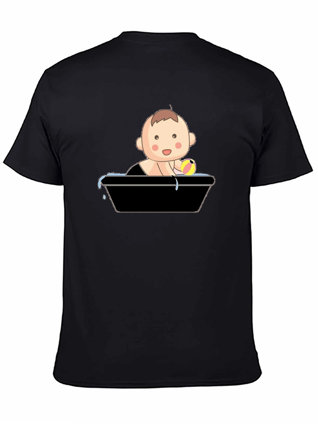 Baby in Tub Graphic T-Shirt
