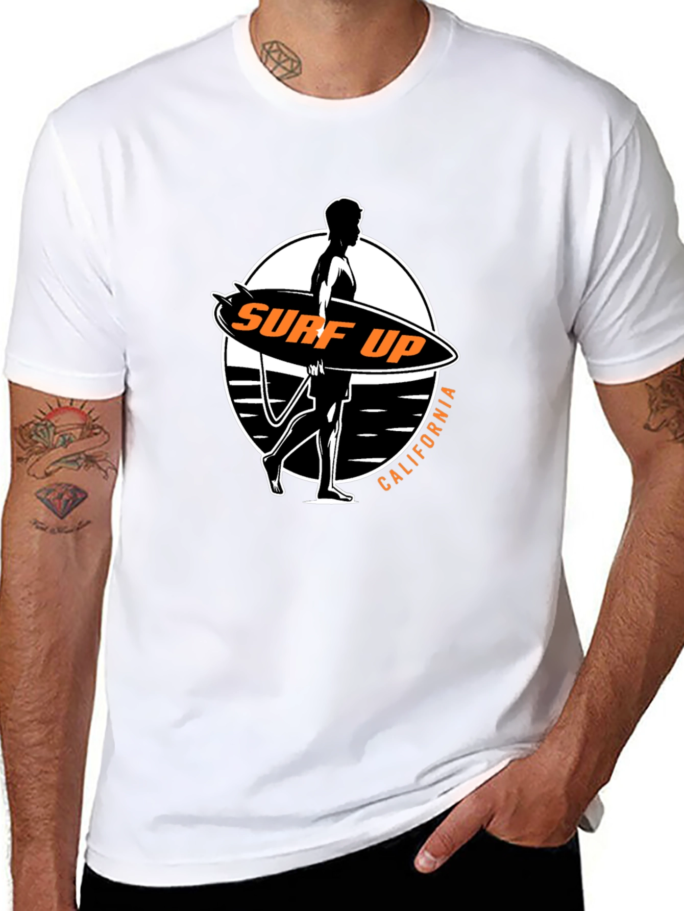 Surf Up Graphic Tee - California Vibes