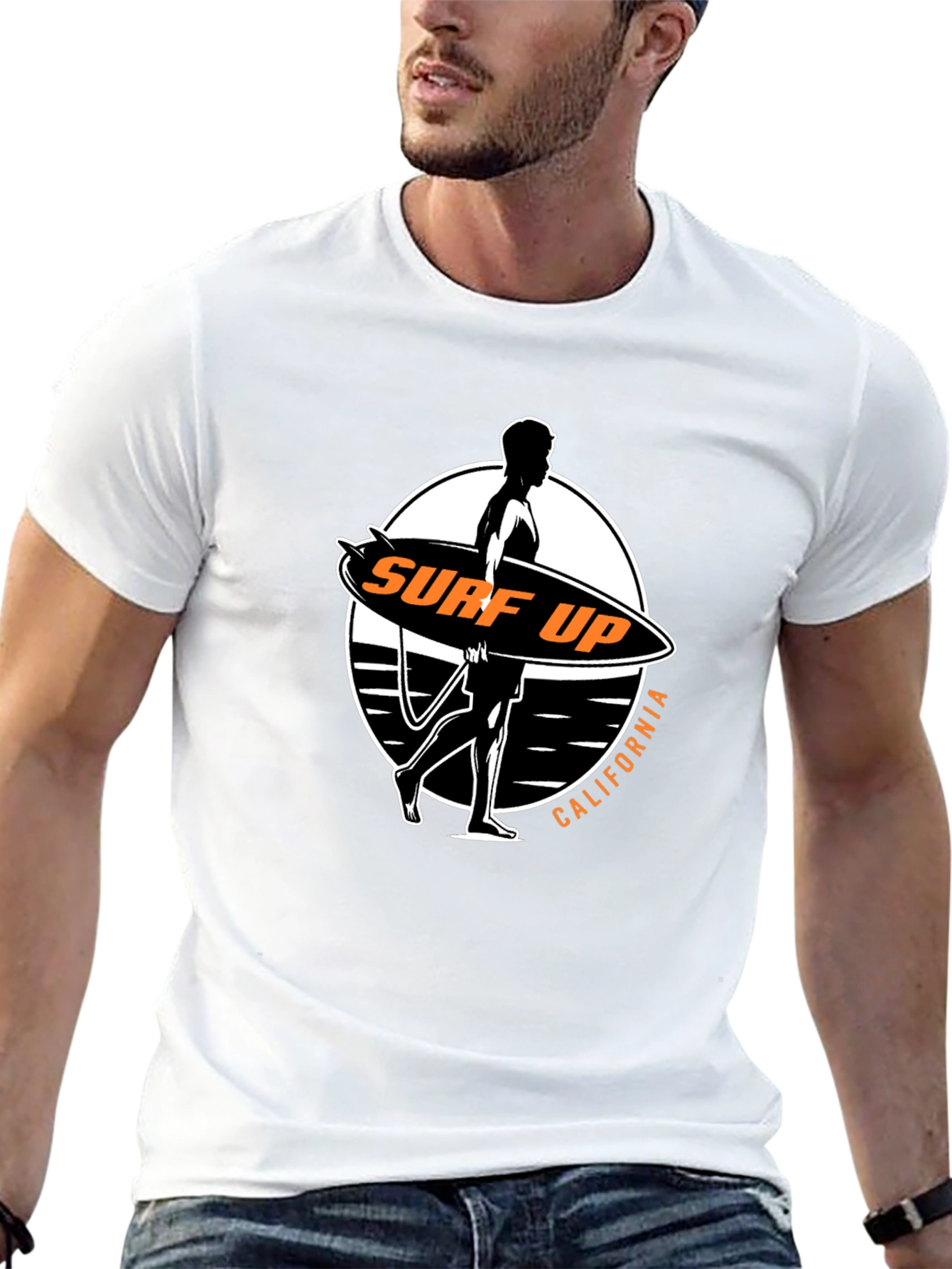 Surf Up Graphic Tee - California Vibes