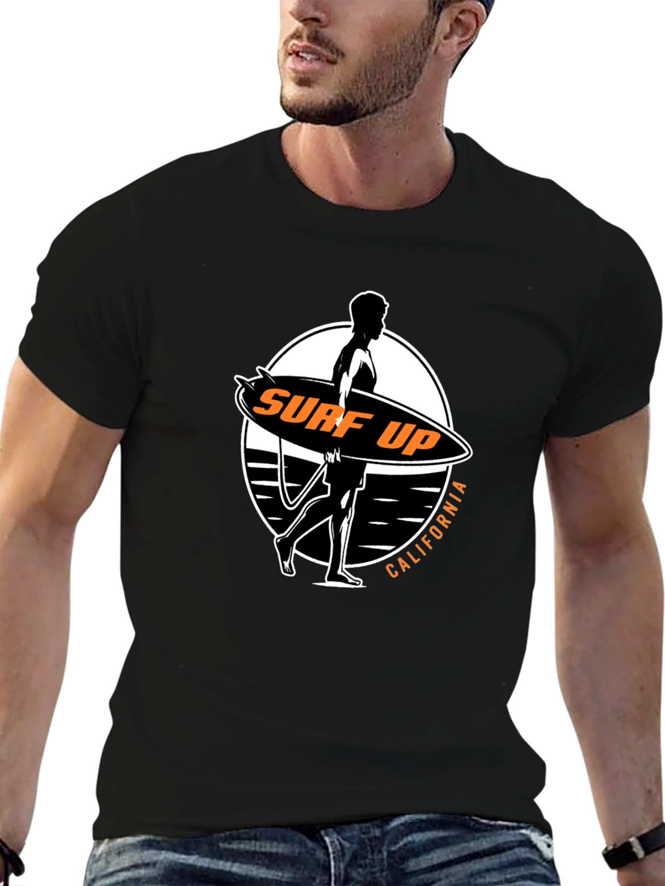 Surf Up Graphic Tee - California Vibes