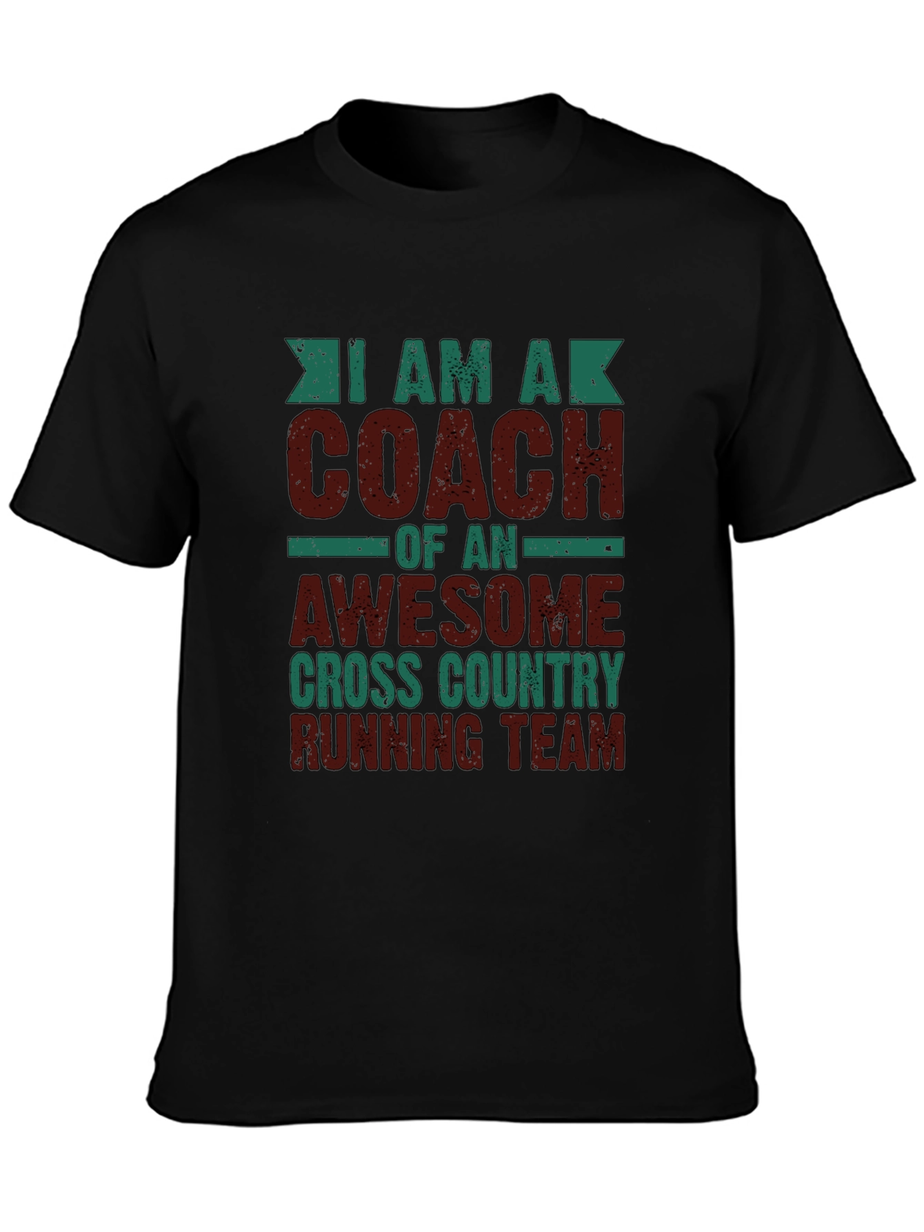 Coach Cross Country Running Team Graphic T-Shirt