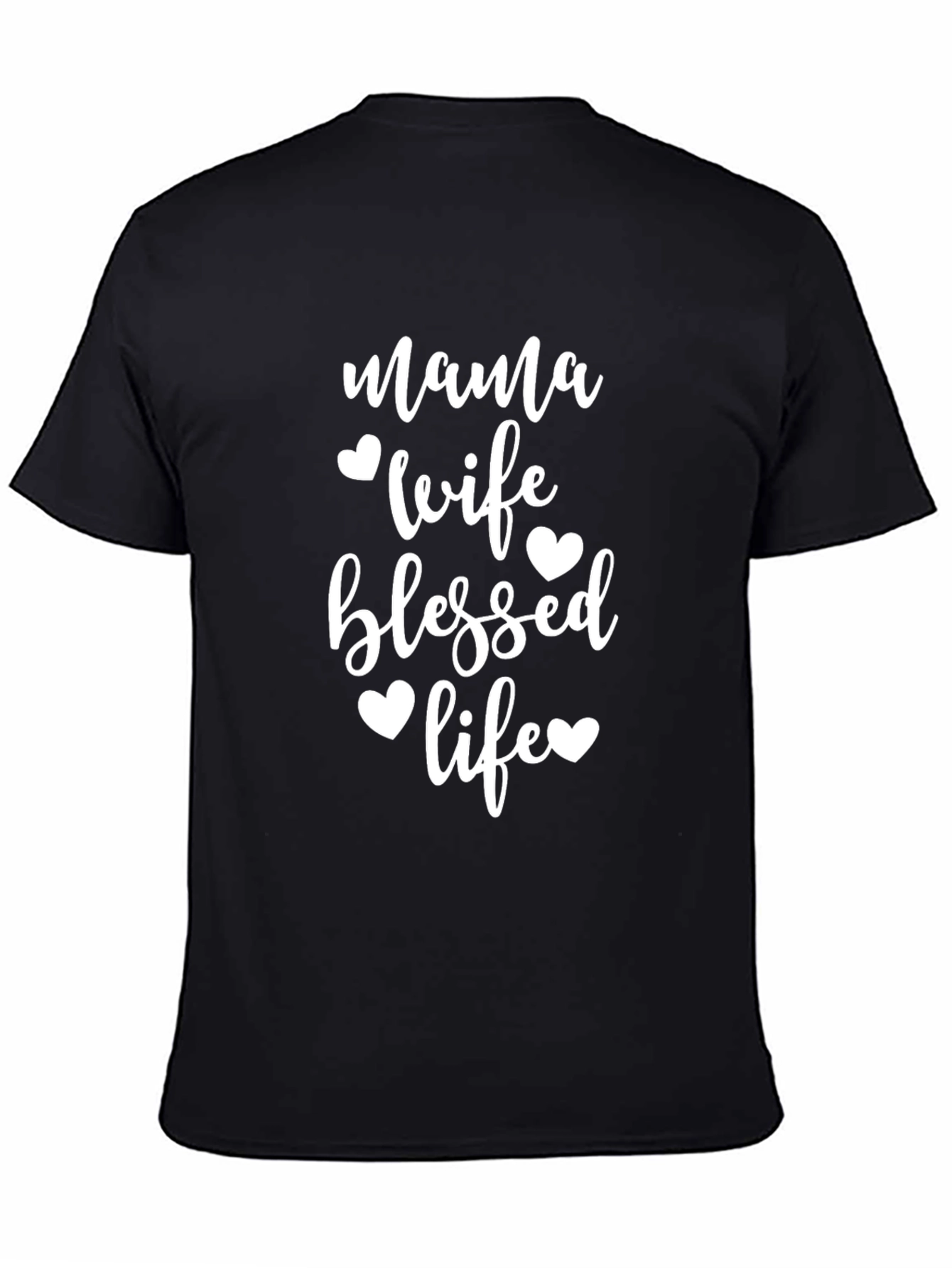 Mama Wife Blessed Life Graphic Tee