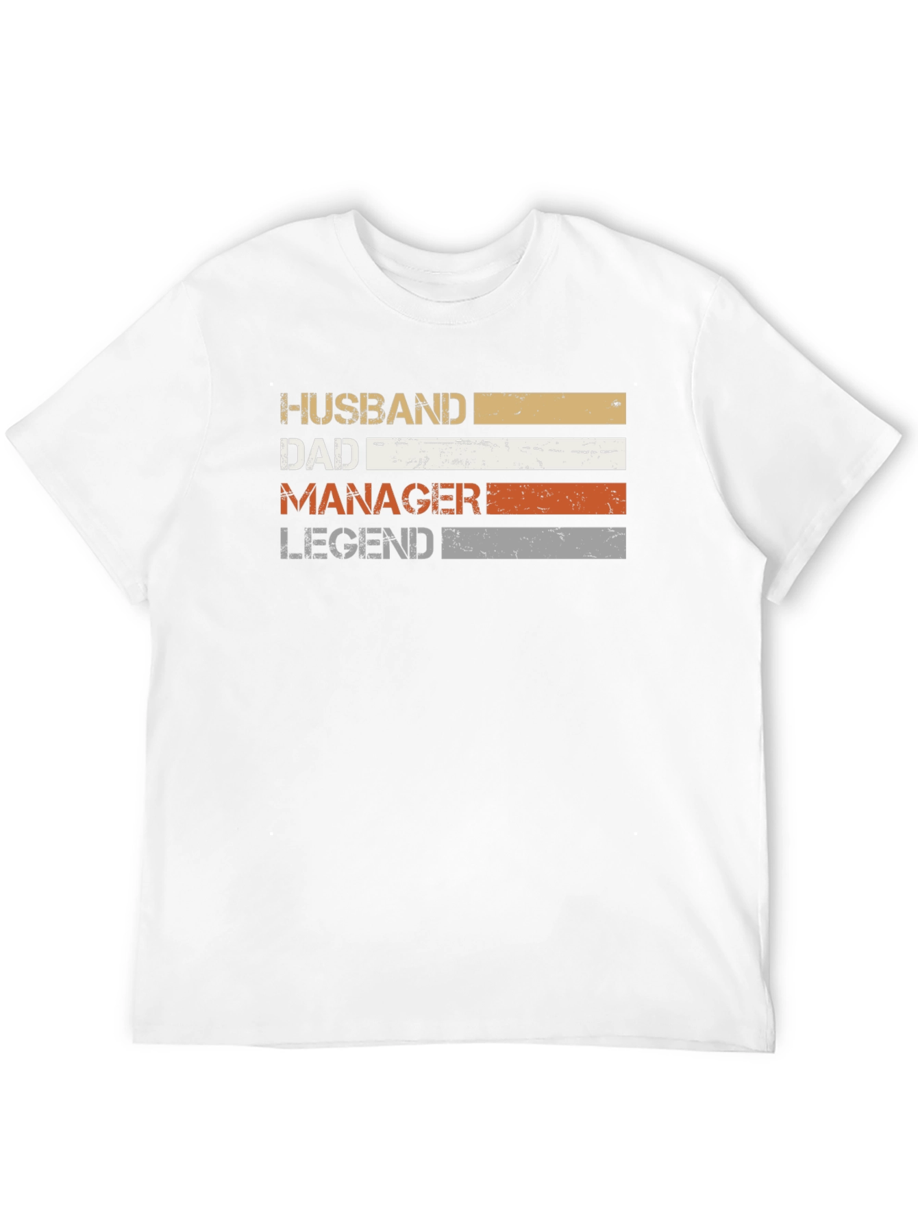 Husband Dad Manager Legend Graphic T-Shirt