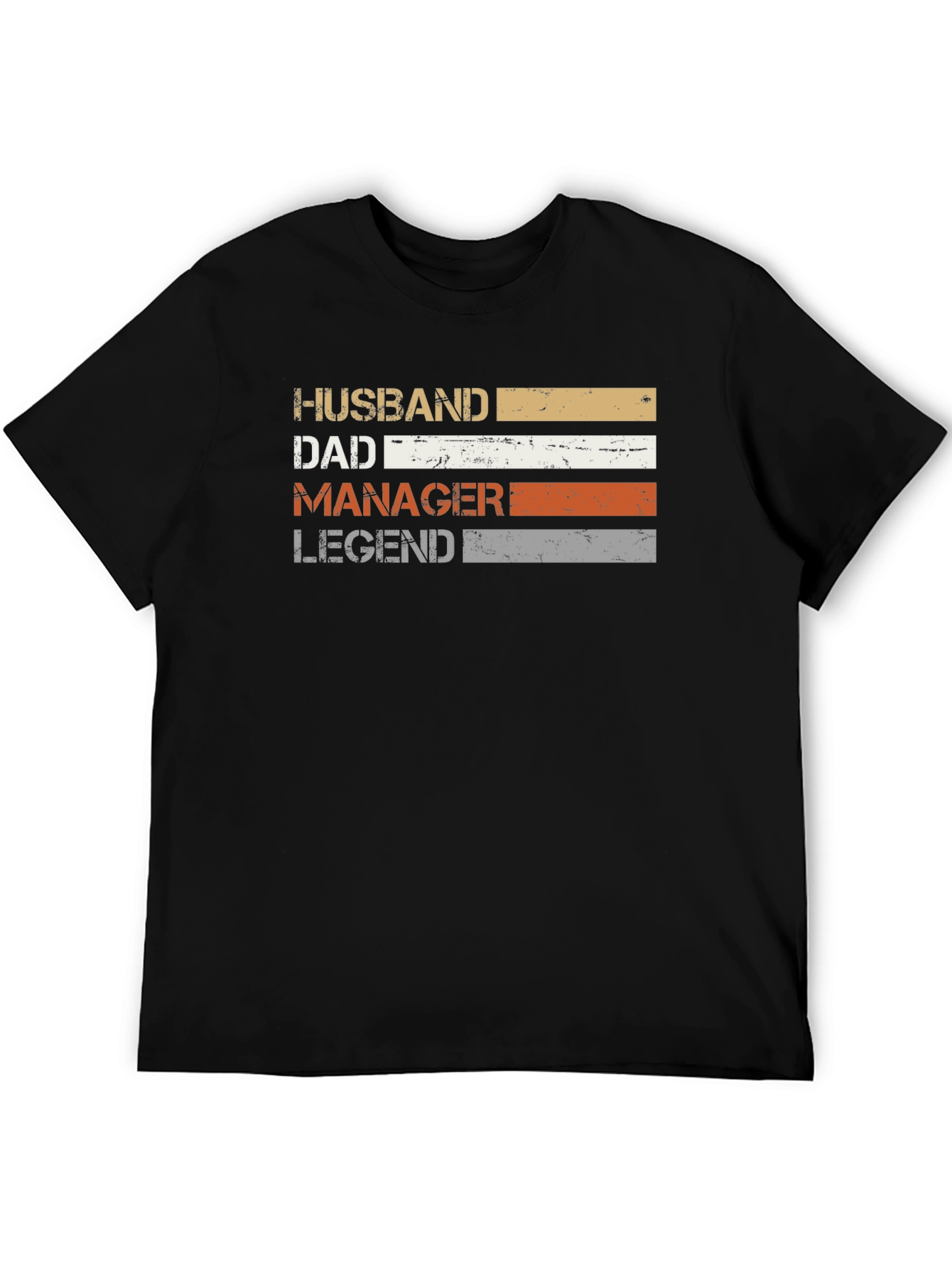 Husband Dad Manager Legend Graphic T-Shirt