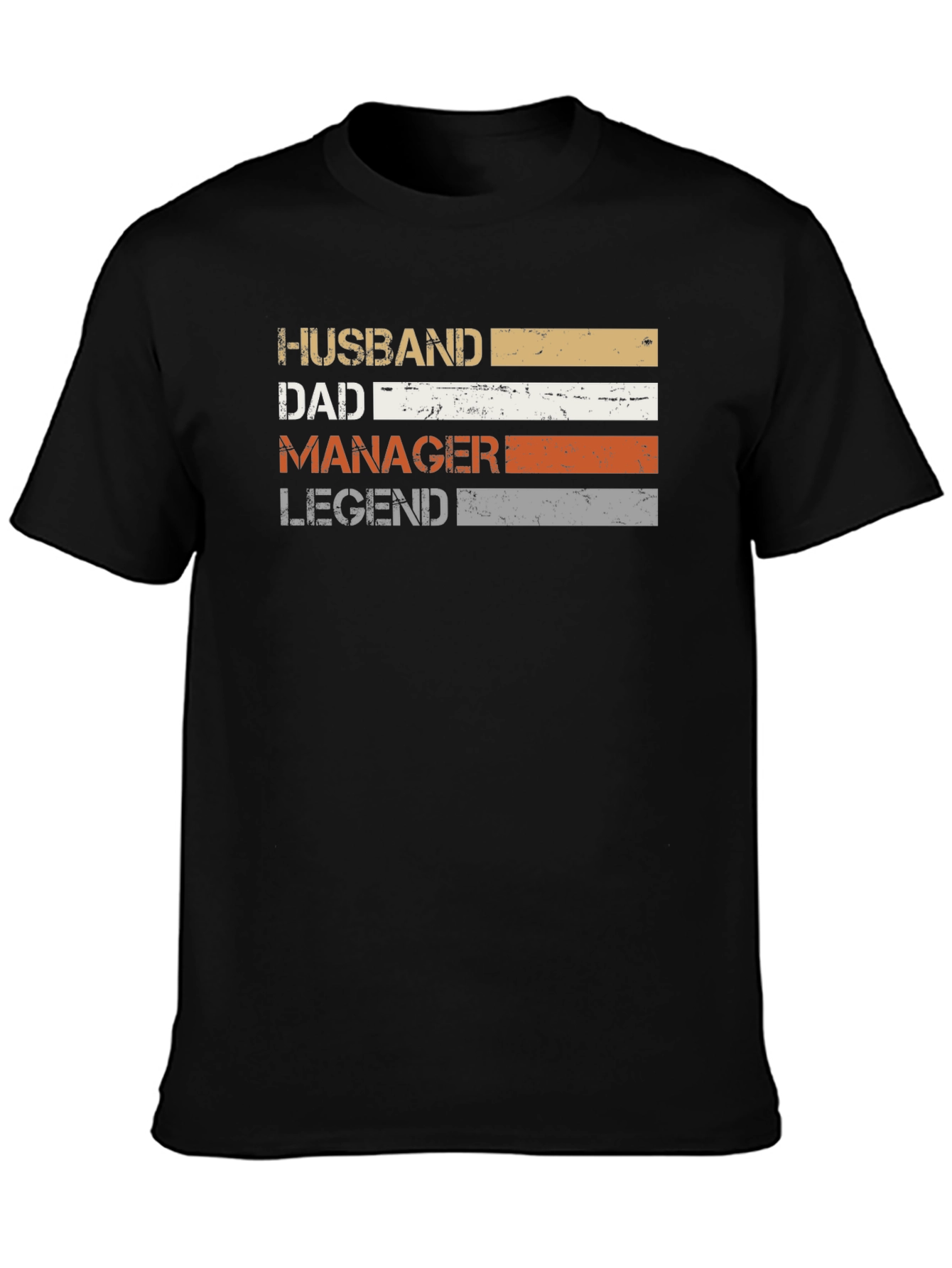 Husband Dad Manager Legend Graphic T-Shirt