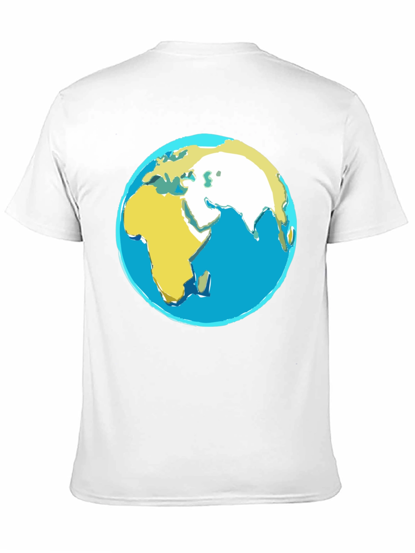 Earth Graphic Black T-Shirt