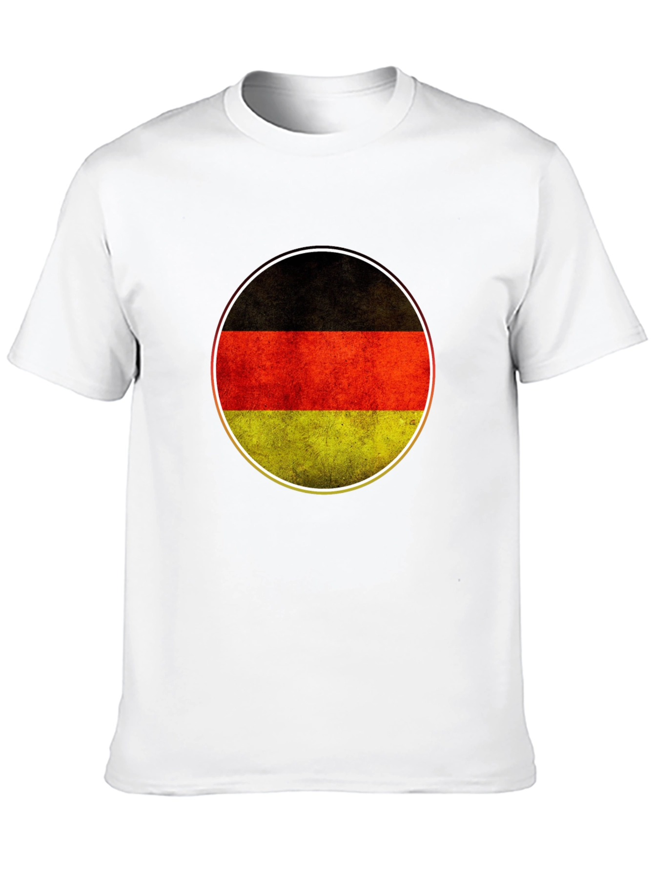 Germany Flag Circle Graphic T-Shirt