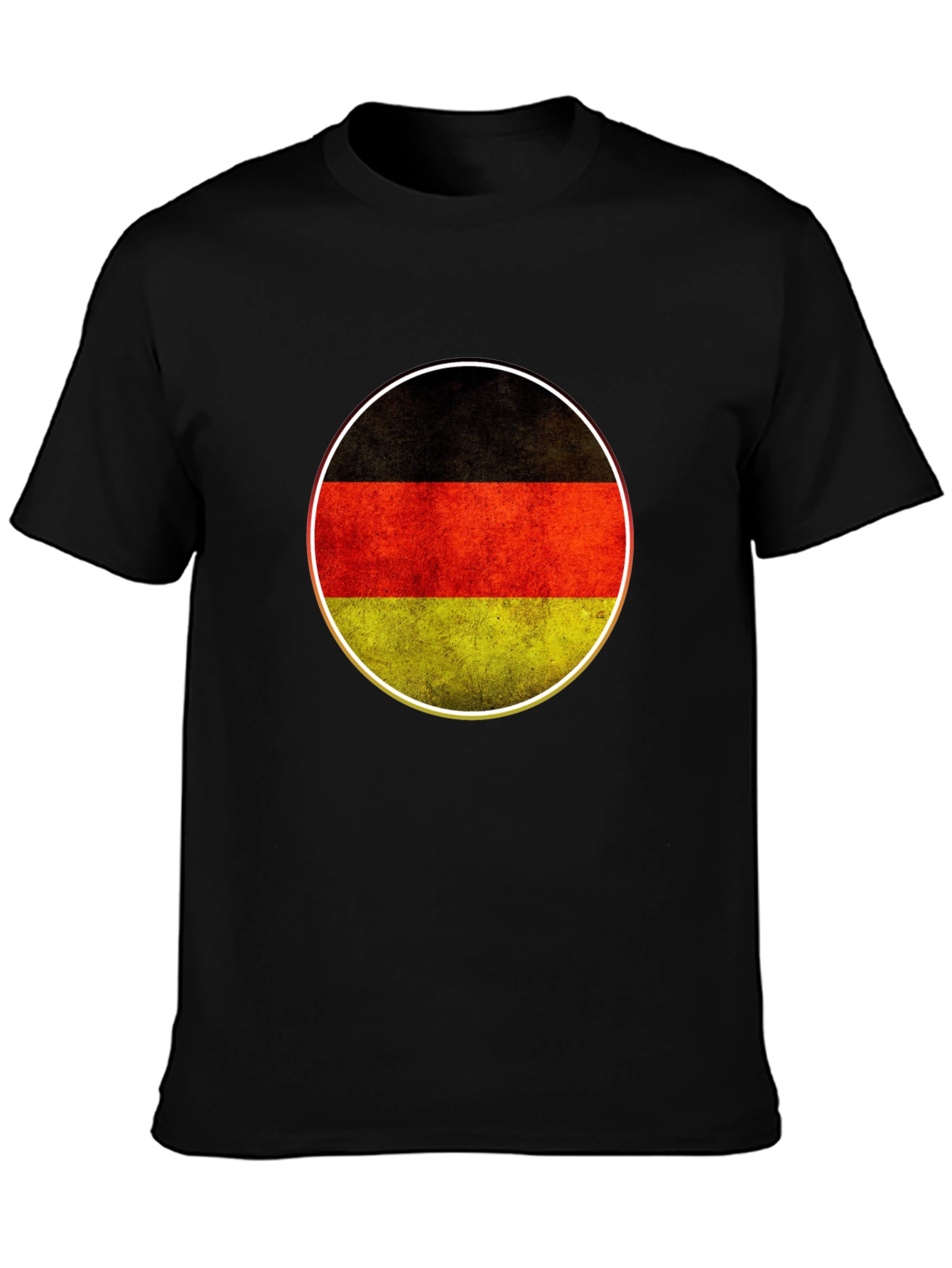 Germany Flag Circle Graphic T-Shirt