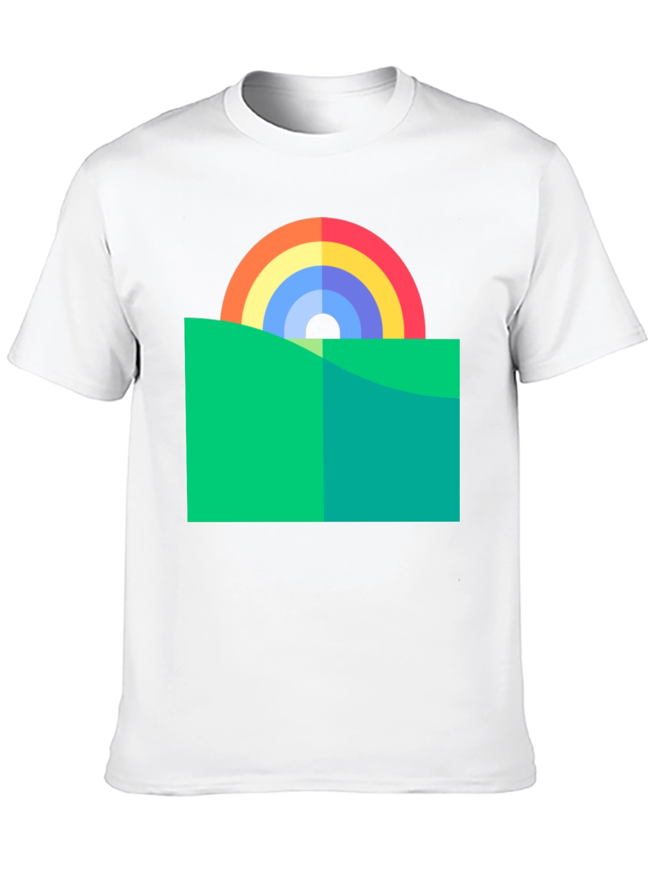 Rainbow Horizon Graphic Tee