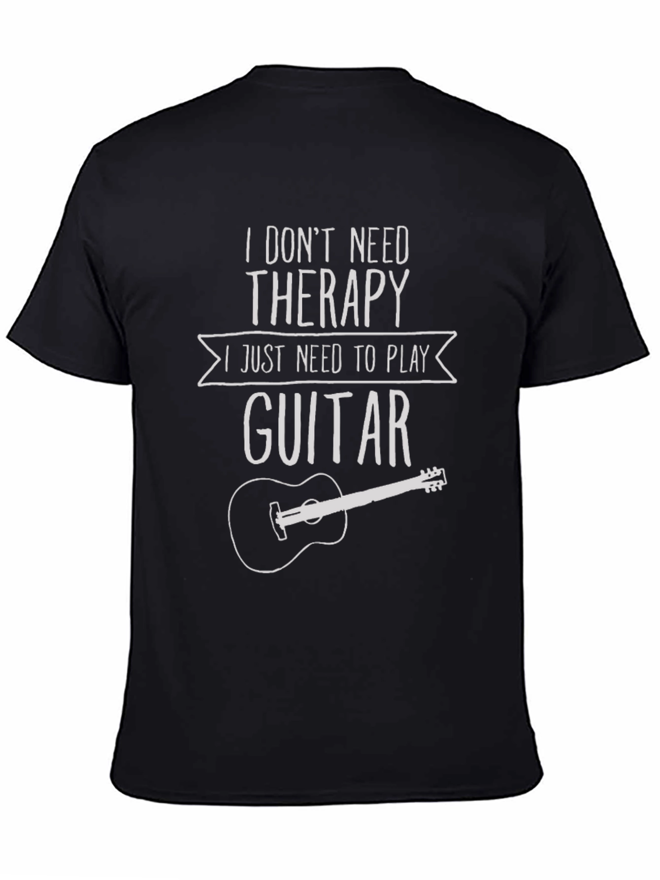 Guitar Therapy T-Shirt: Play Away Your Troubles!