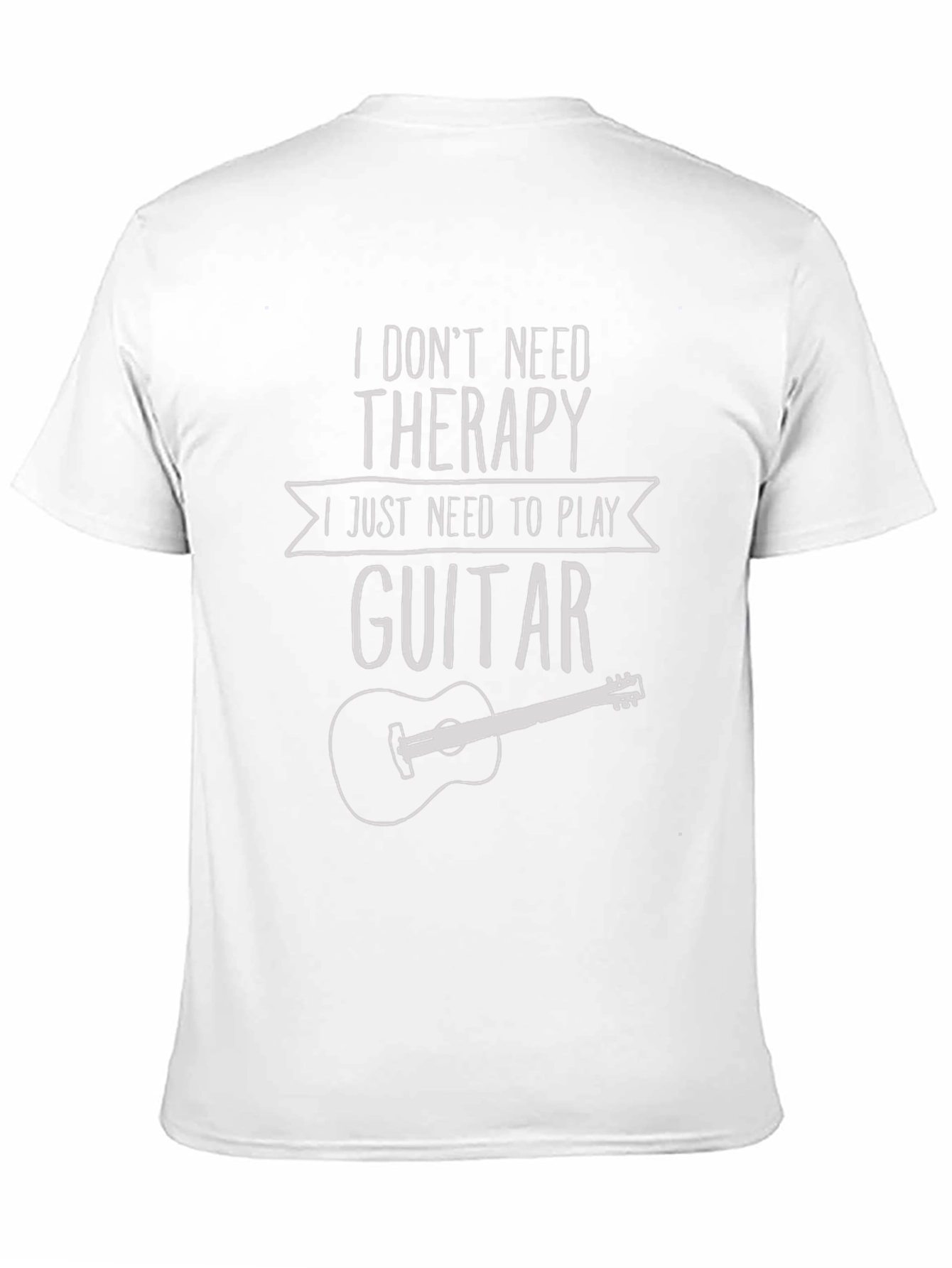 Guitar Therapy T-Shirt: Play Away Your Troubles!