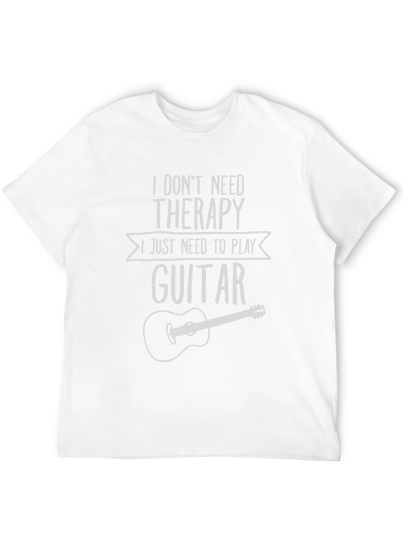 Guitar Therapy T-Shirt: Play Away Your Troubles!