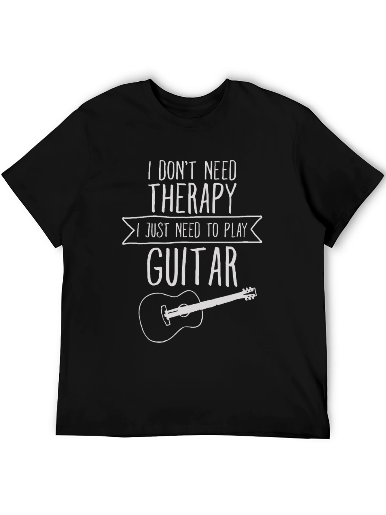 Guitar Therapy T-Shirt: Play Away Your Troubles!