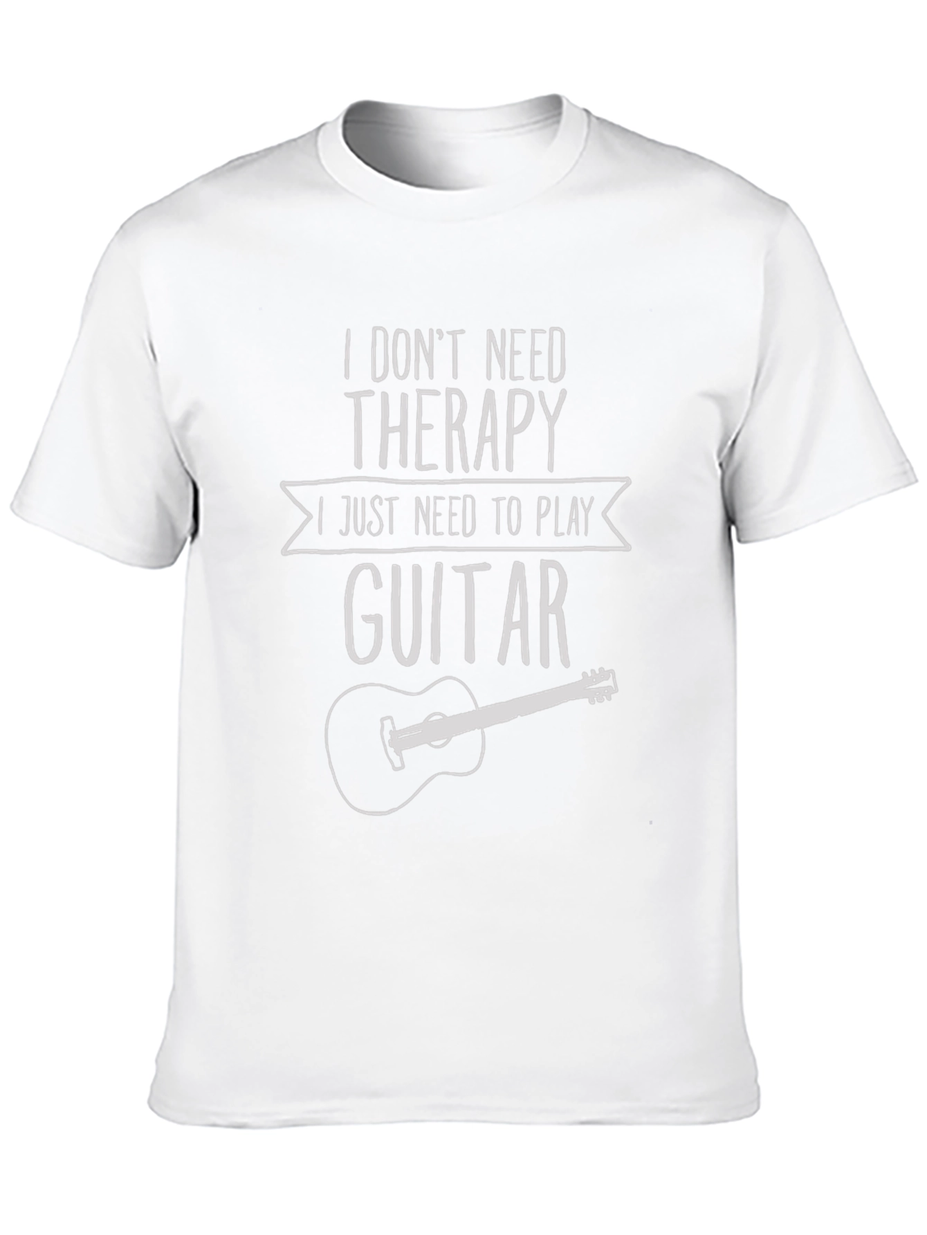 Guitar Therapy T-Shirt: Play Away Your Troubles!