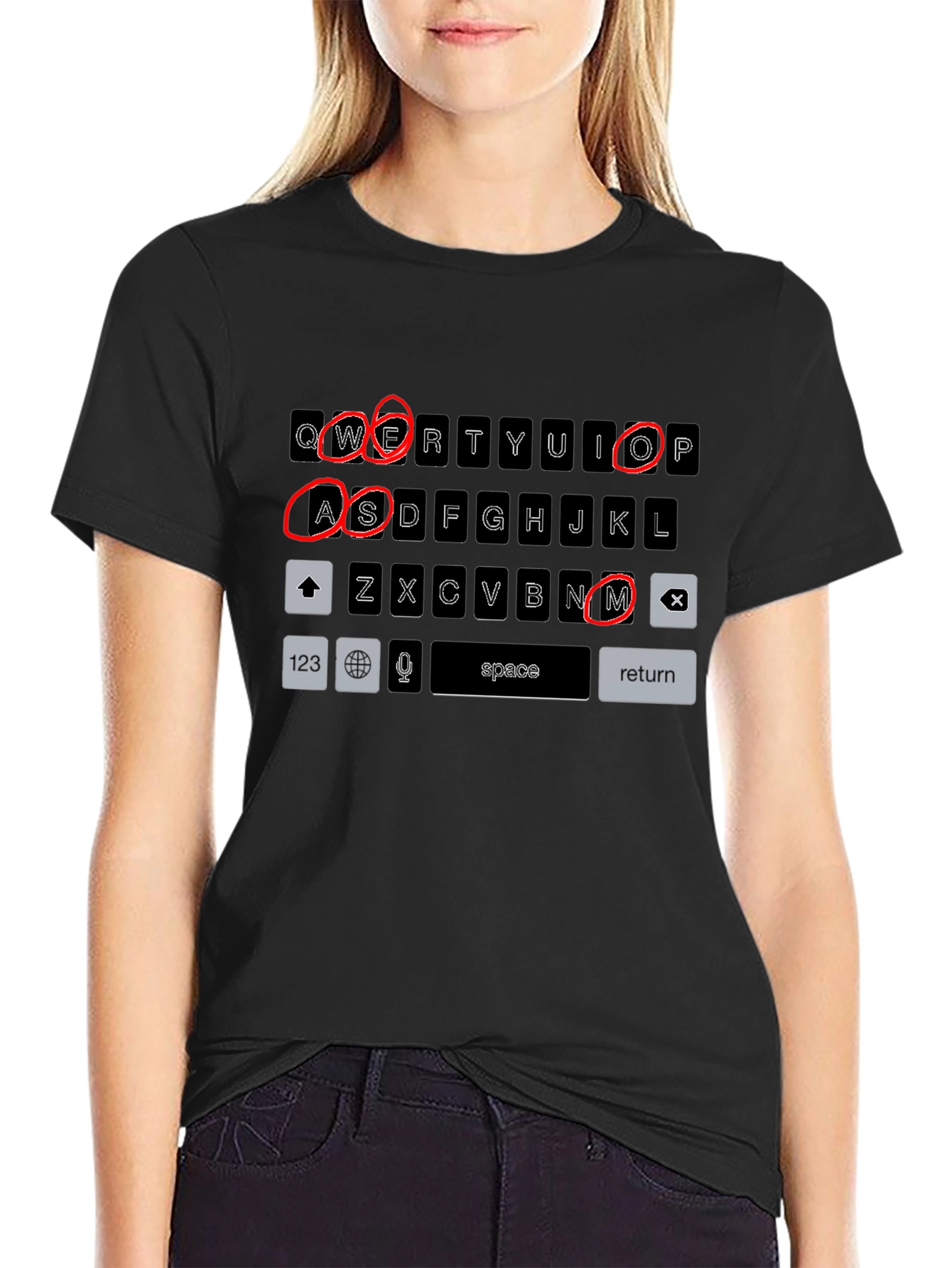 Wesome! Keyboard Design T-Shirt
