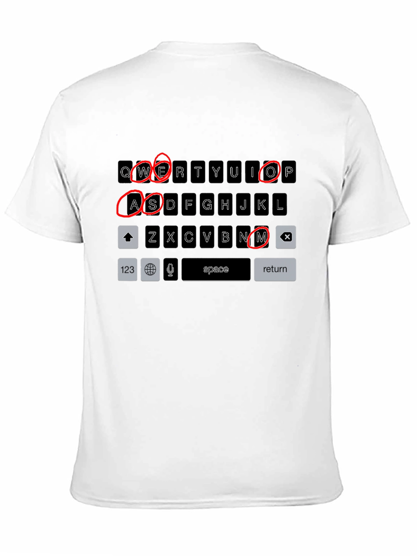 Wesome! Keyboard Design T-Shirt