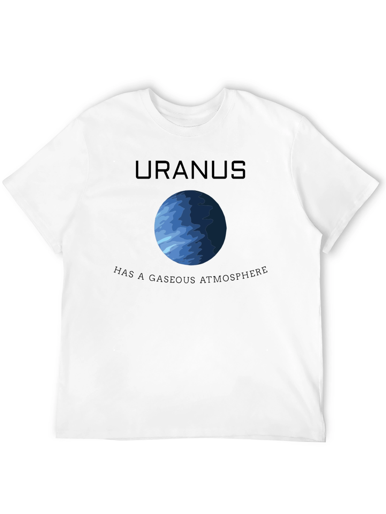Uranus Gaseous Atmosphere Graphic Tee