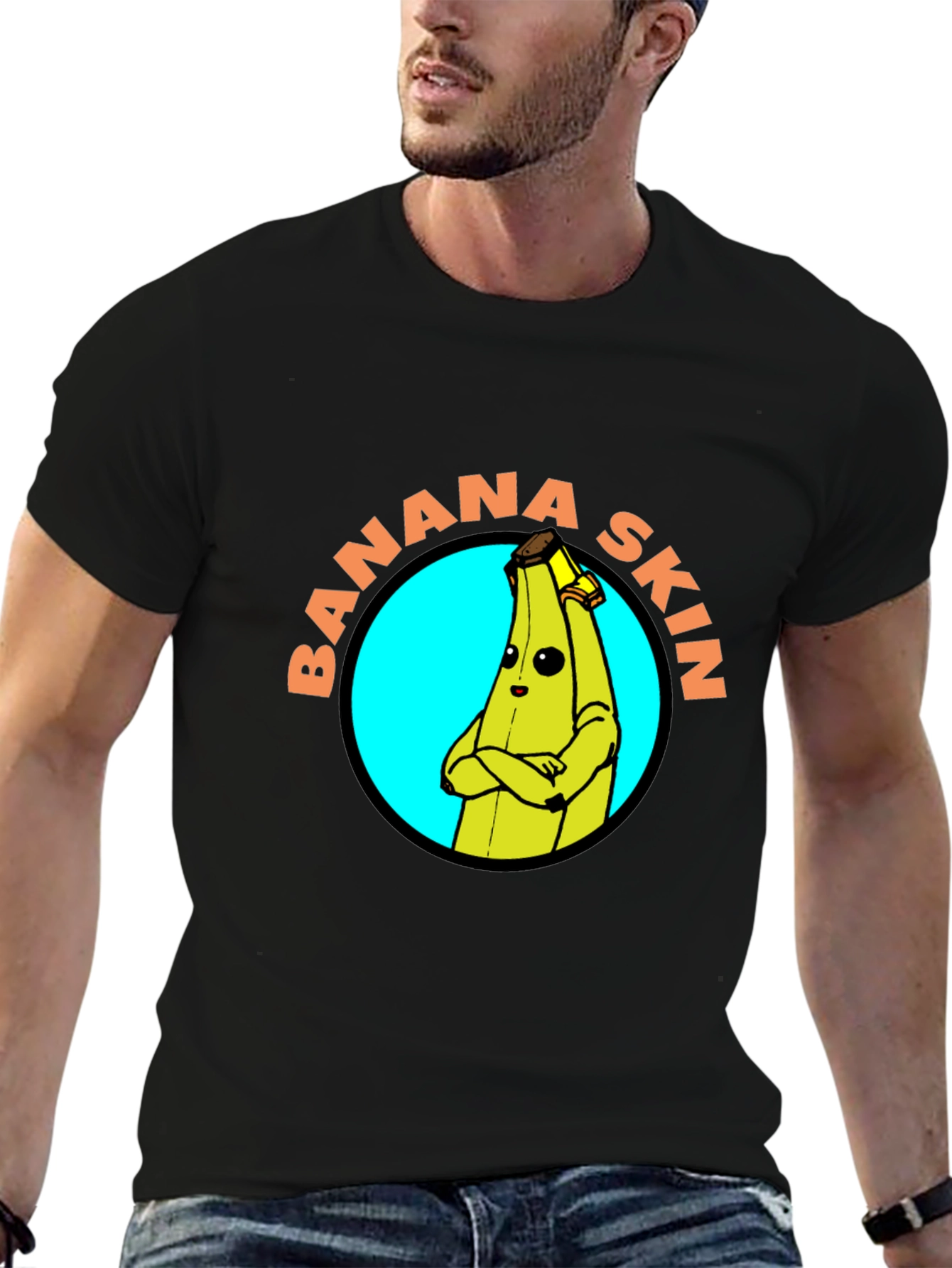 Banana Skin Graphic Tee - Funky Novelty T-Shirt