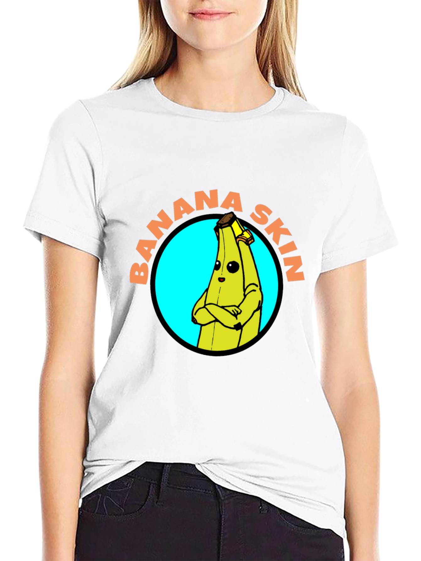 Banana Skin Graphic Tee - Funky Novelty T-Shirt