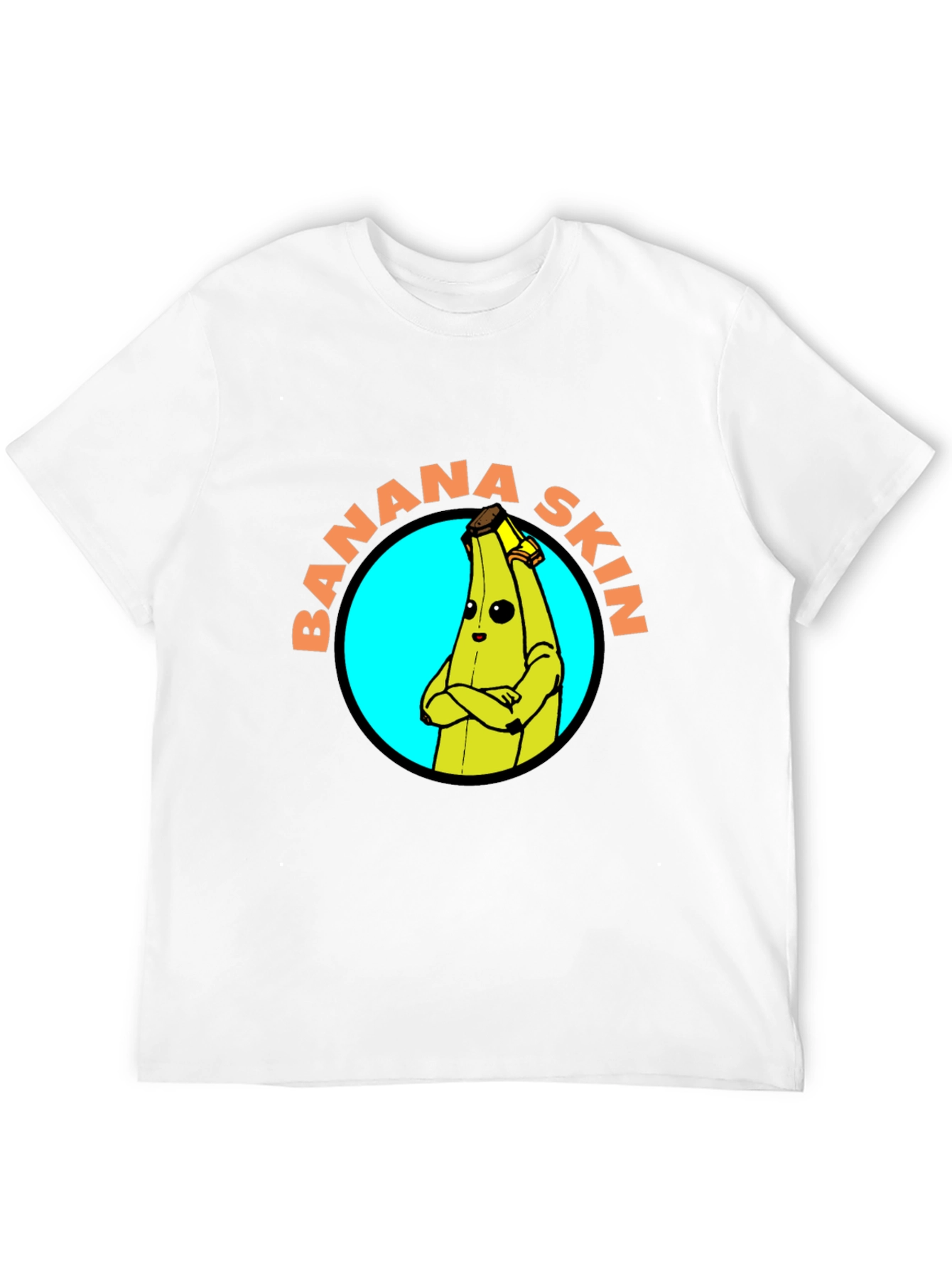 Banana Skin Graphic Tee - Funky Novelty T-Shirt