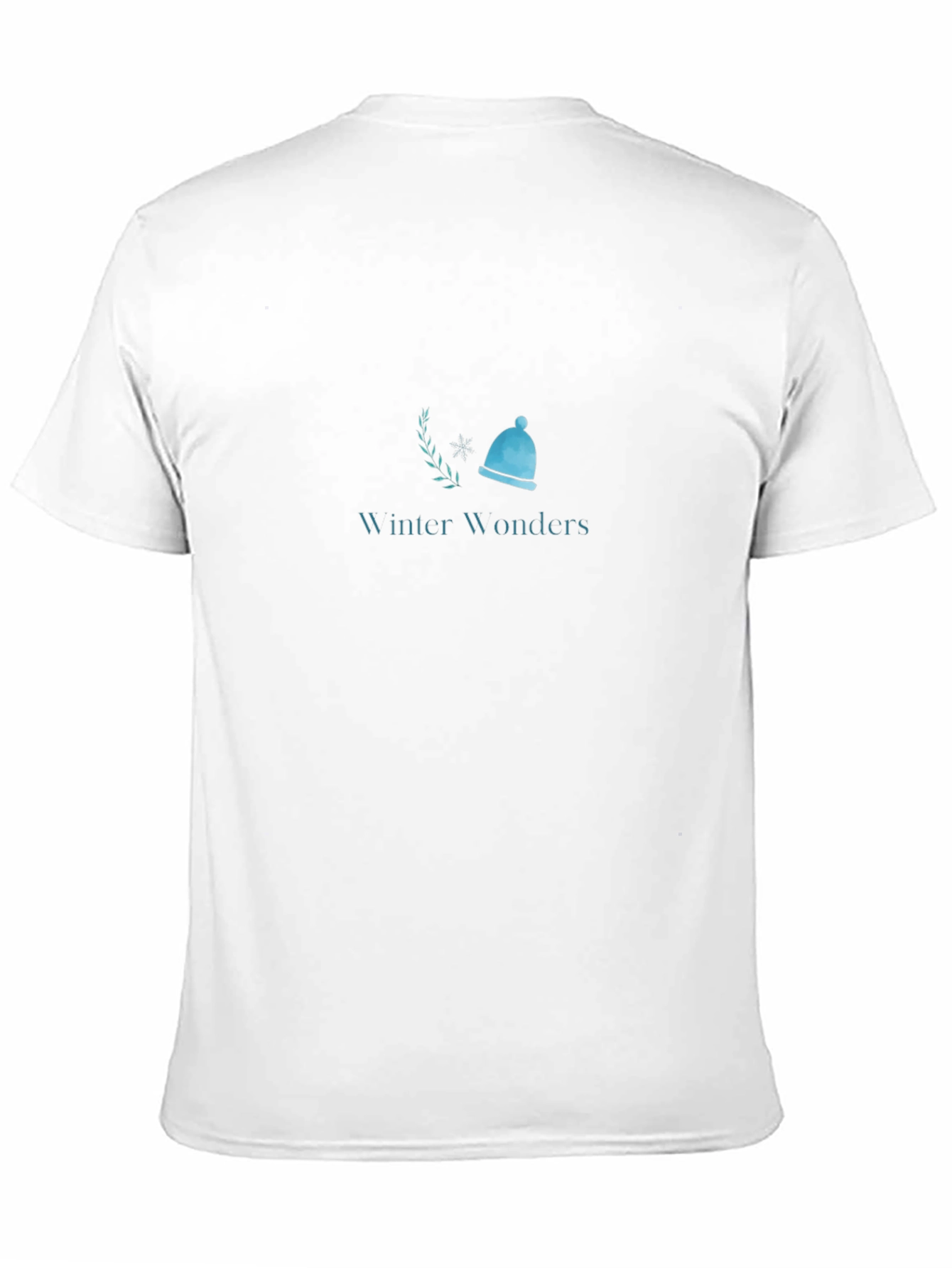 Winter Wonders Black Graphic Tee
