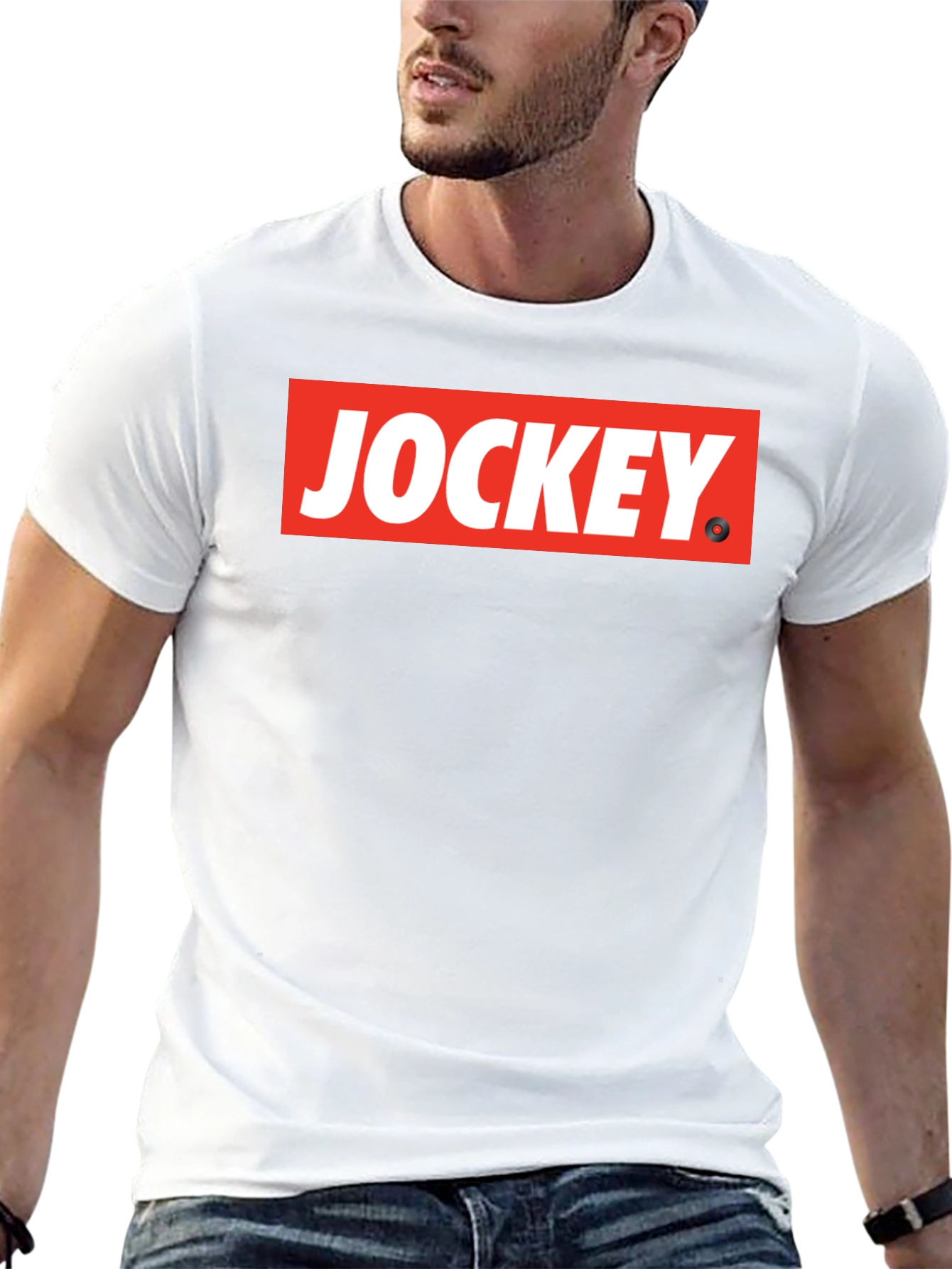 Jockey Graphic Tee - Black