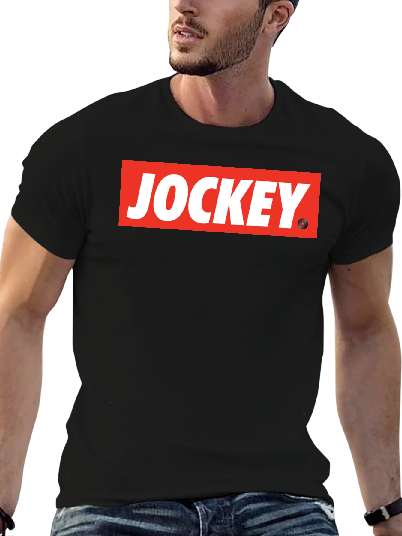 Jockey Graphic Tee - Black
