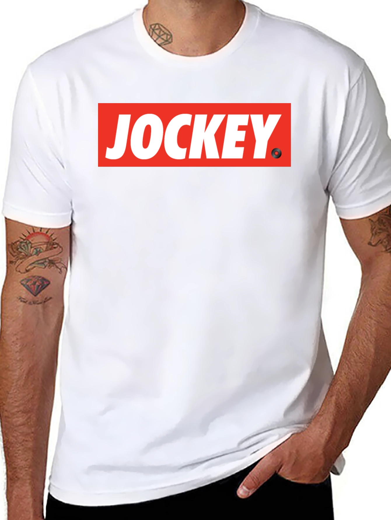 Jockey Graphic Tee - Black