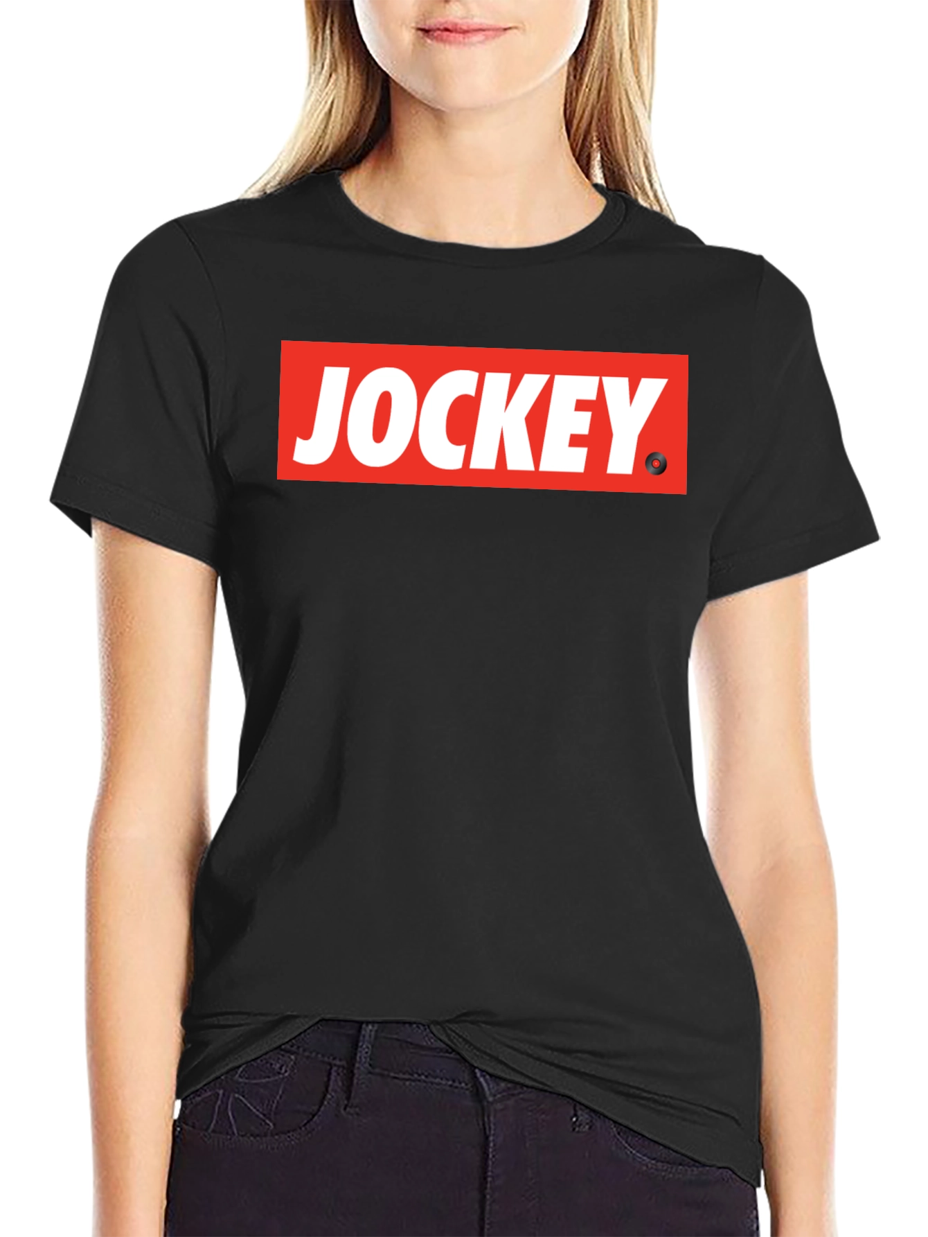 Jockey Graphic Tee - Black