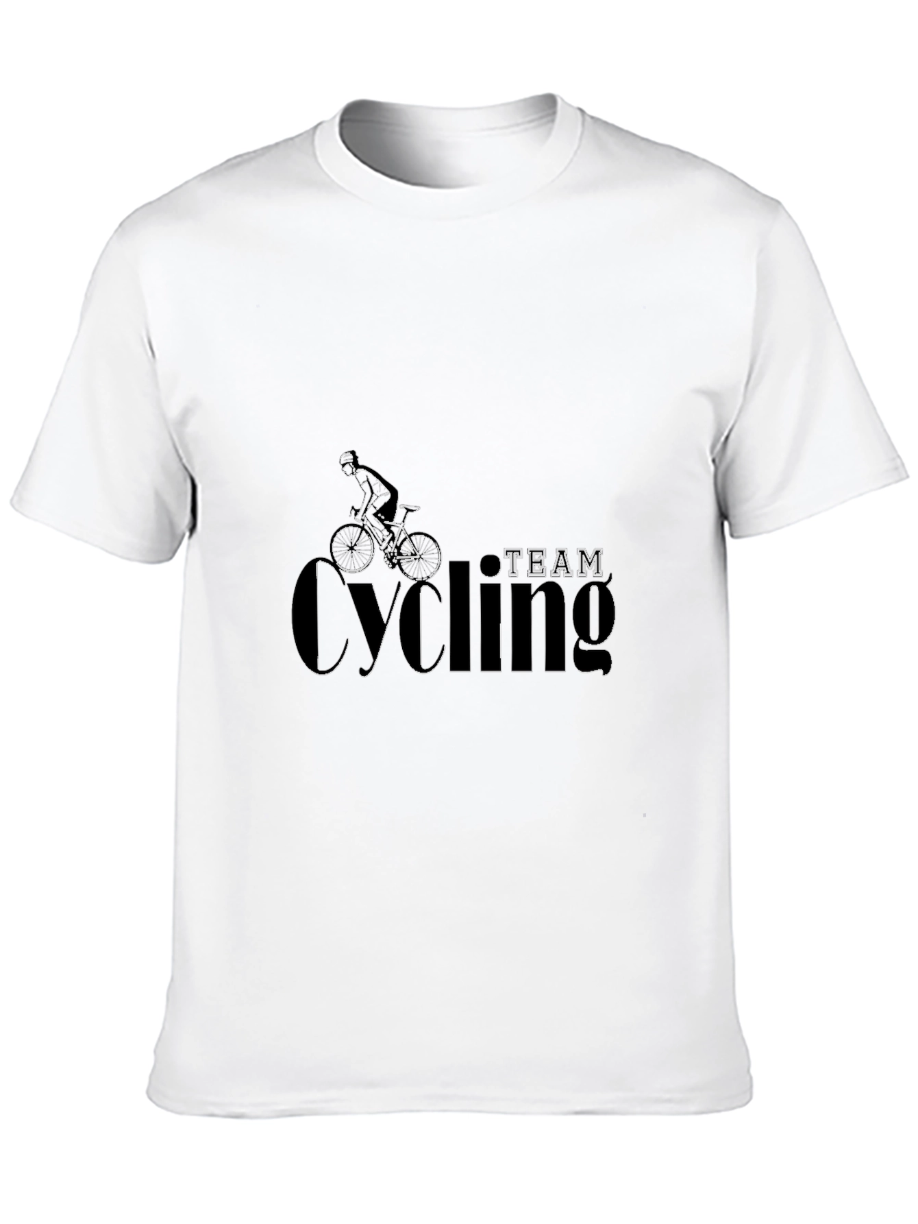 Team Cycling Black Graphic Tee