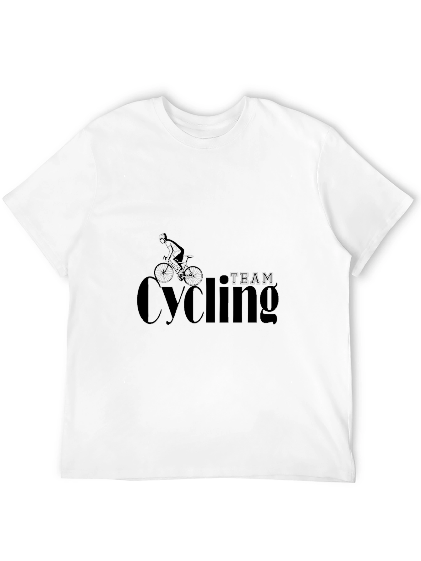 Team Cycling Black Graphic Tee