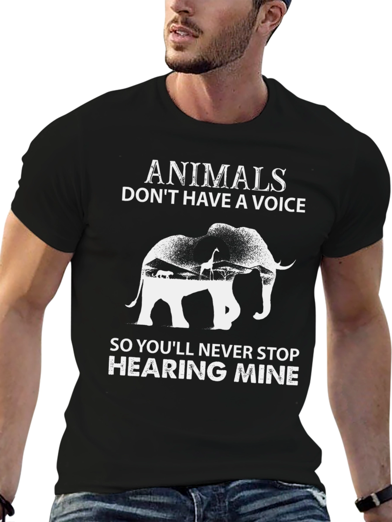 Animals Dont Have a Voice T-Shirt