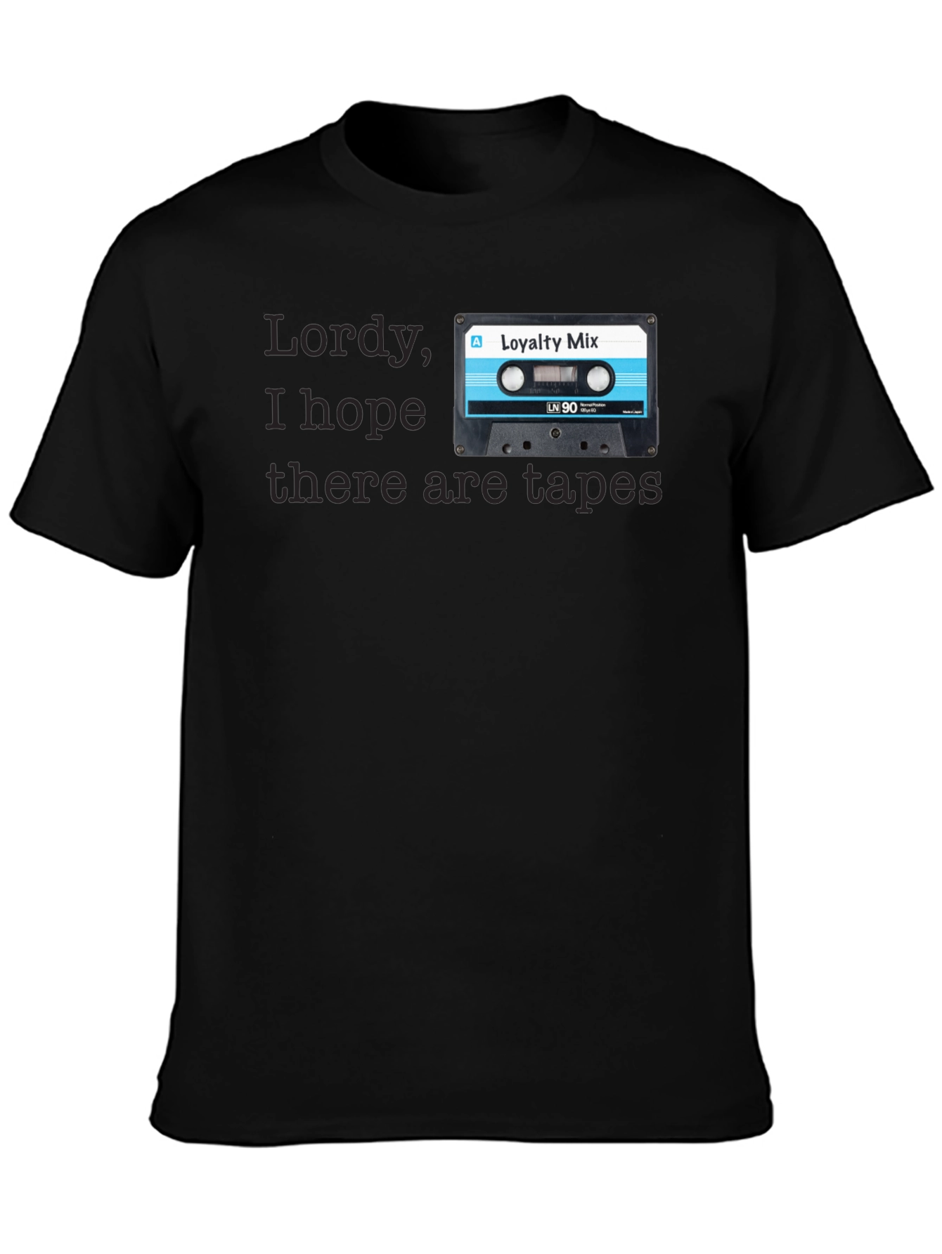 Loyalty Mix Tape T-Shirt - Retro Cassette Tee