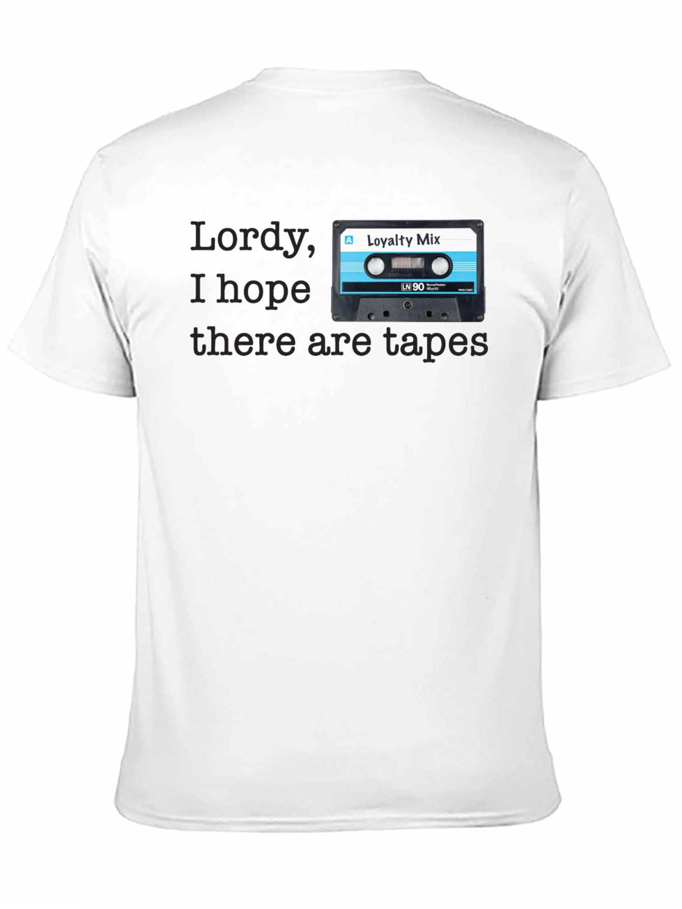 Loyalty Mix Tape T-Shirt - Retro Cassette Tee