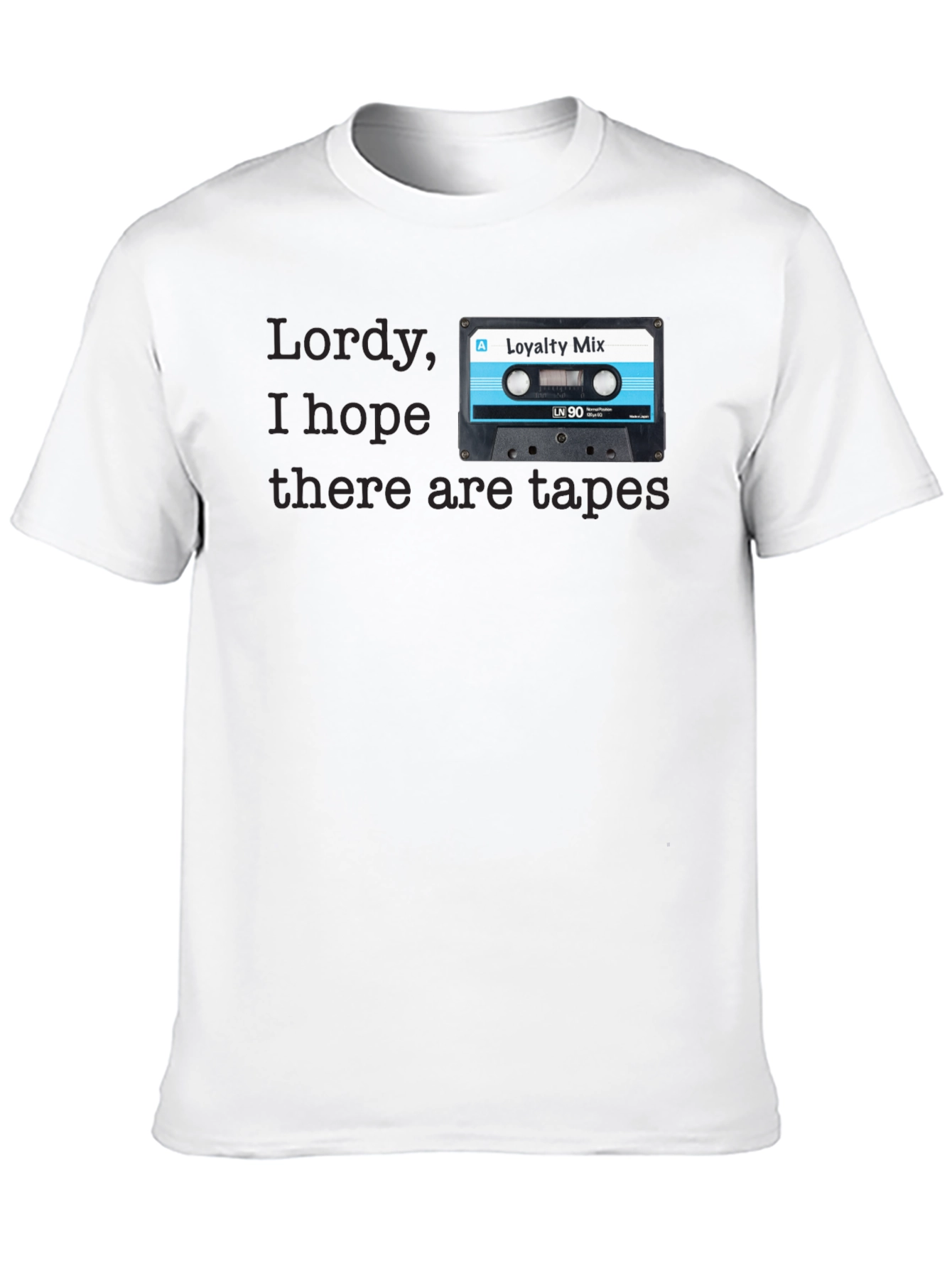 Loyalty Mix Tape T-Shirt - Retro Cassette Tee