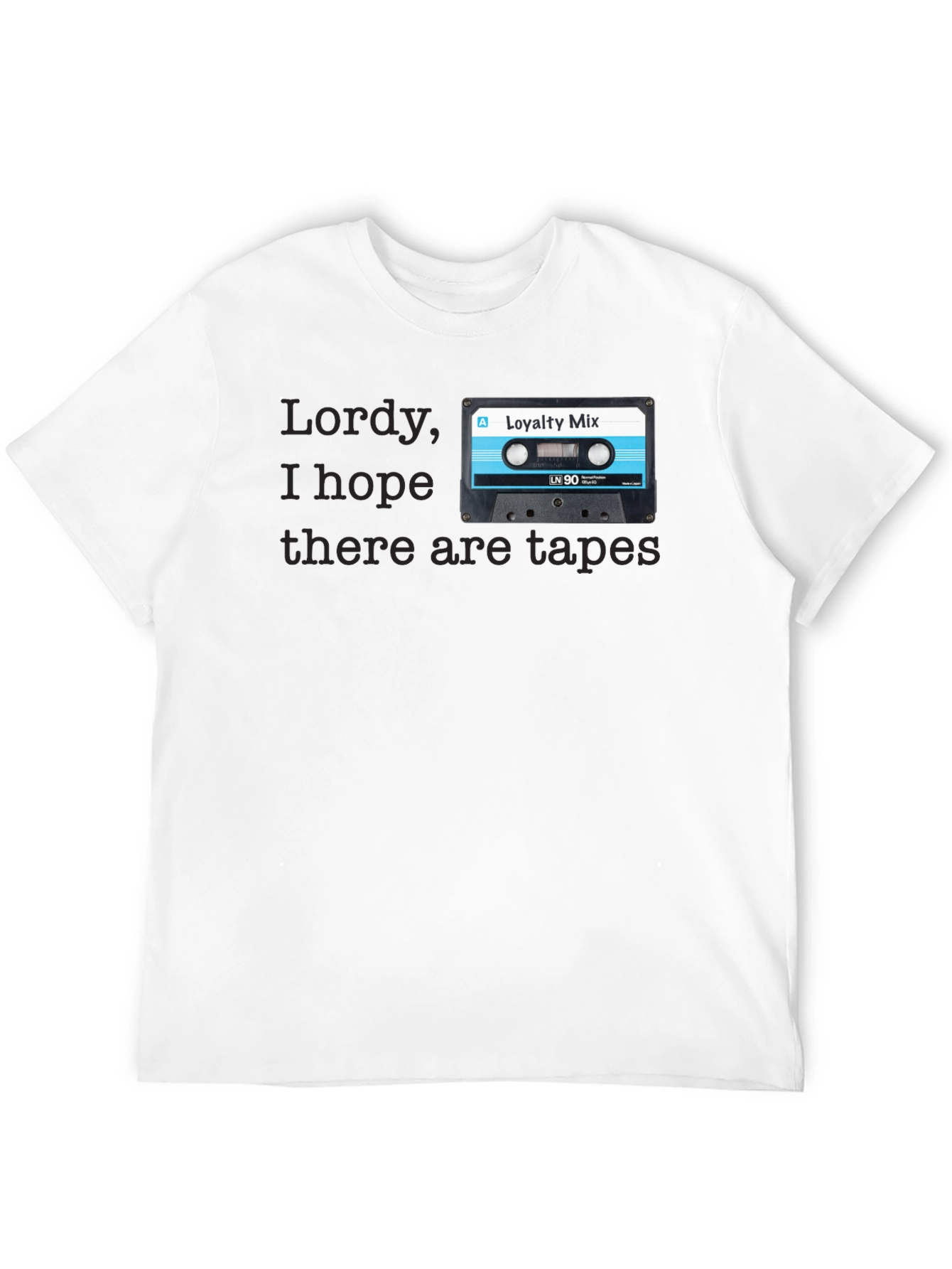 Loyalty Mix Tape T-Shirt - Retro Cassette Tee