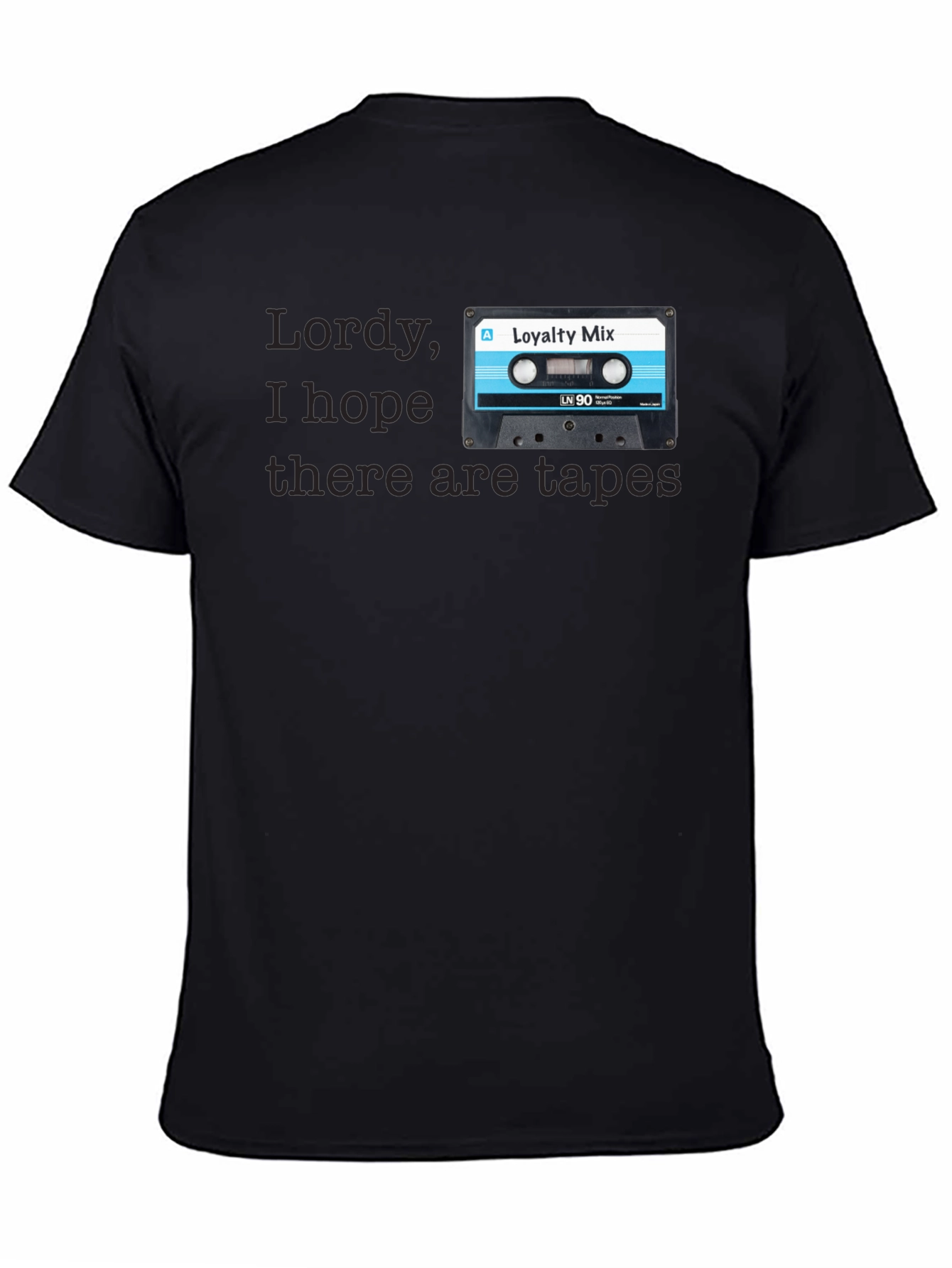 Loyalty Mix Tape T-Shirt - Retro Cassette Tee