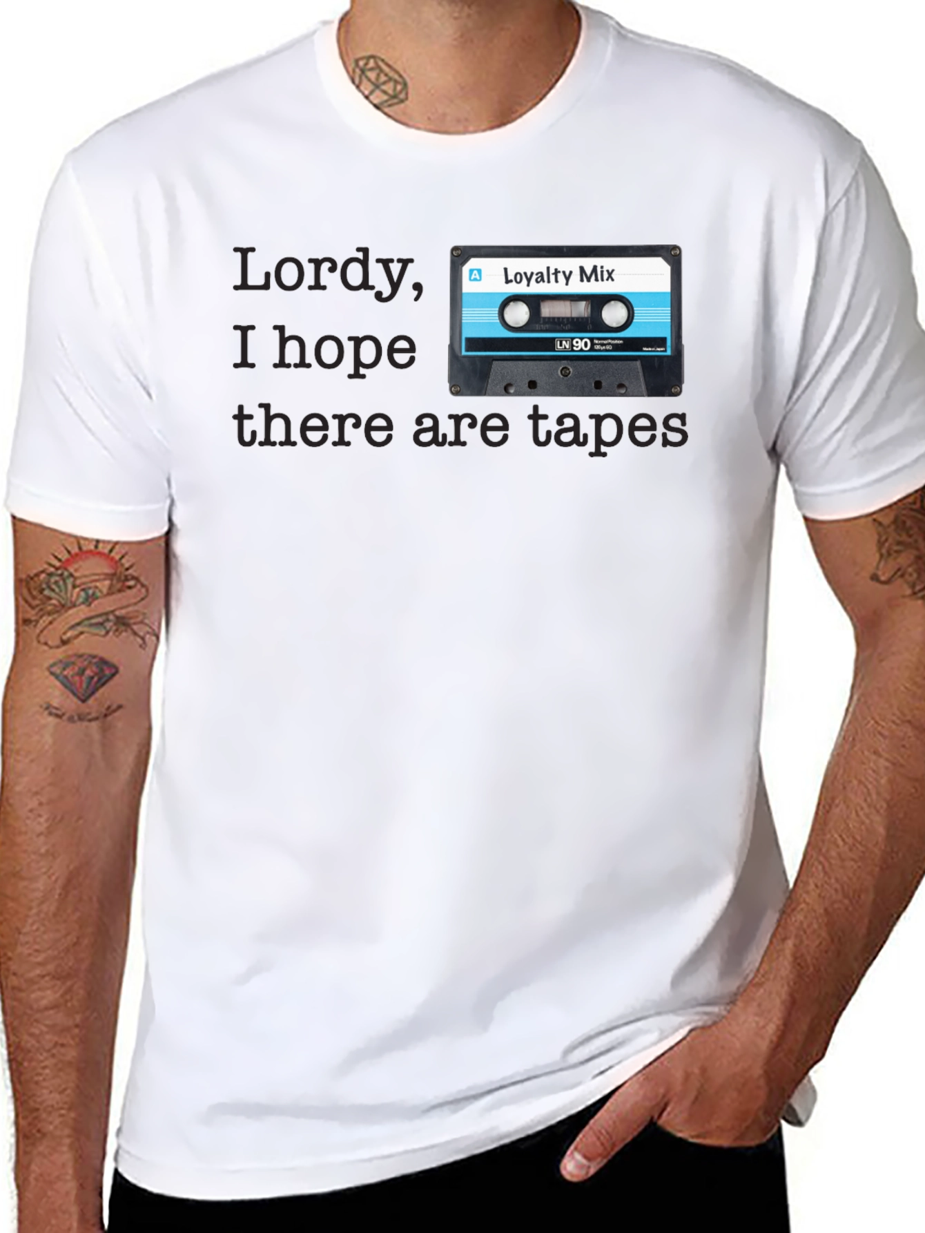 Loyalty Mix Tape T-Shirt - Retro Cassette Tee
