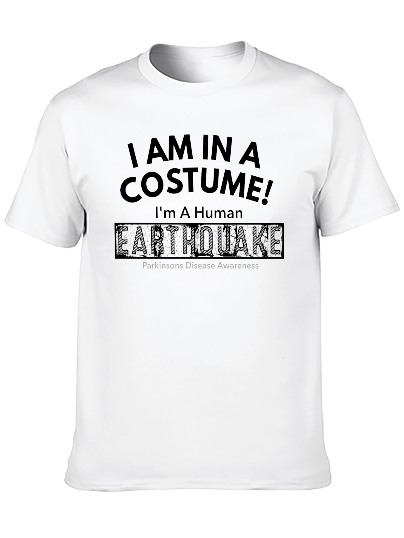 Human Earthquake Parkinsons Awareness T-Shirt