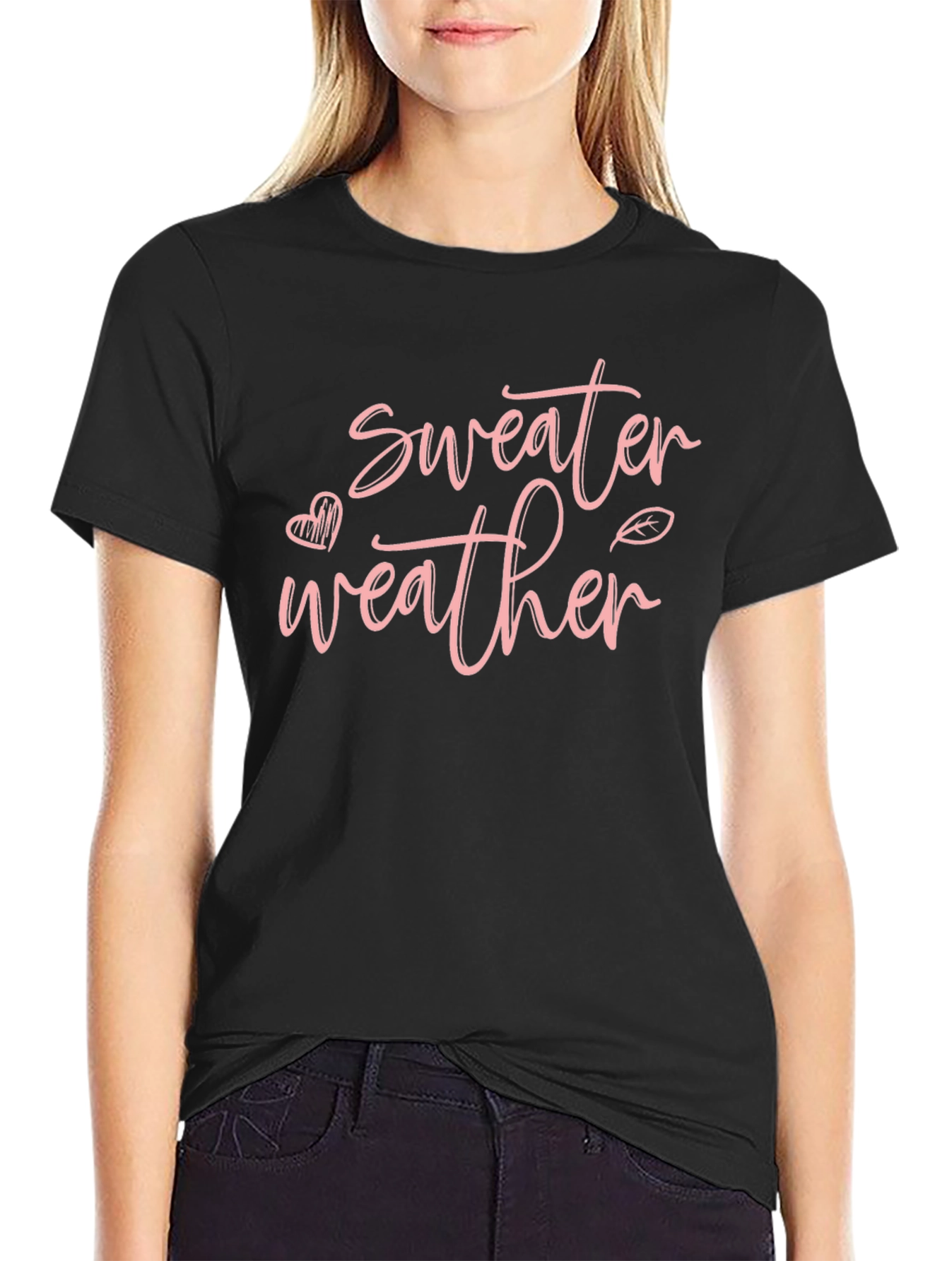 Sweater Weather Graphic Tee - Cozy Season Shirt