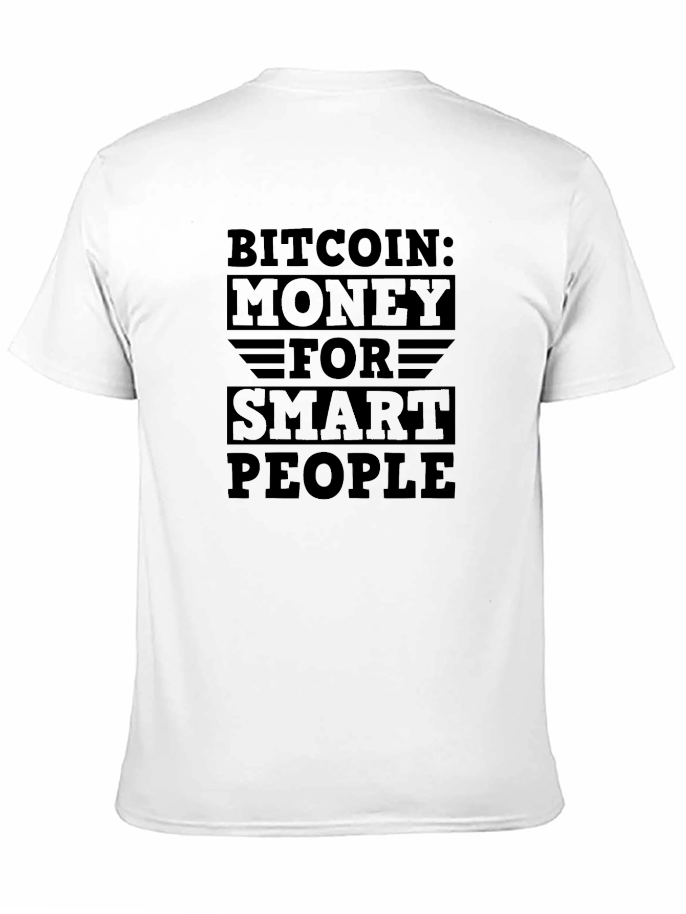 Bitcoin Smart People Black T-Shirt