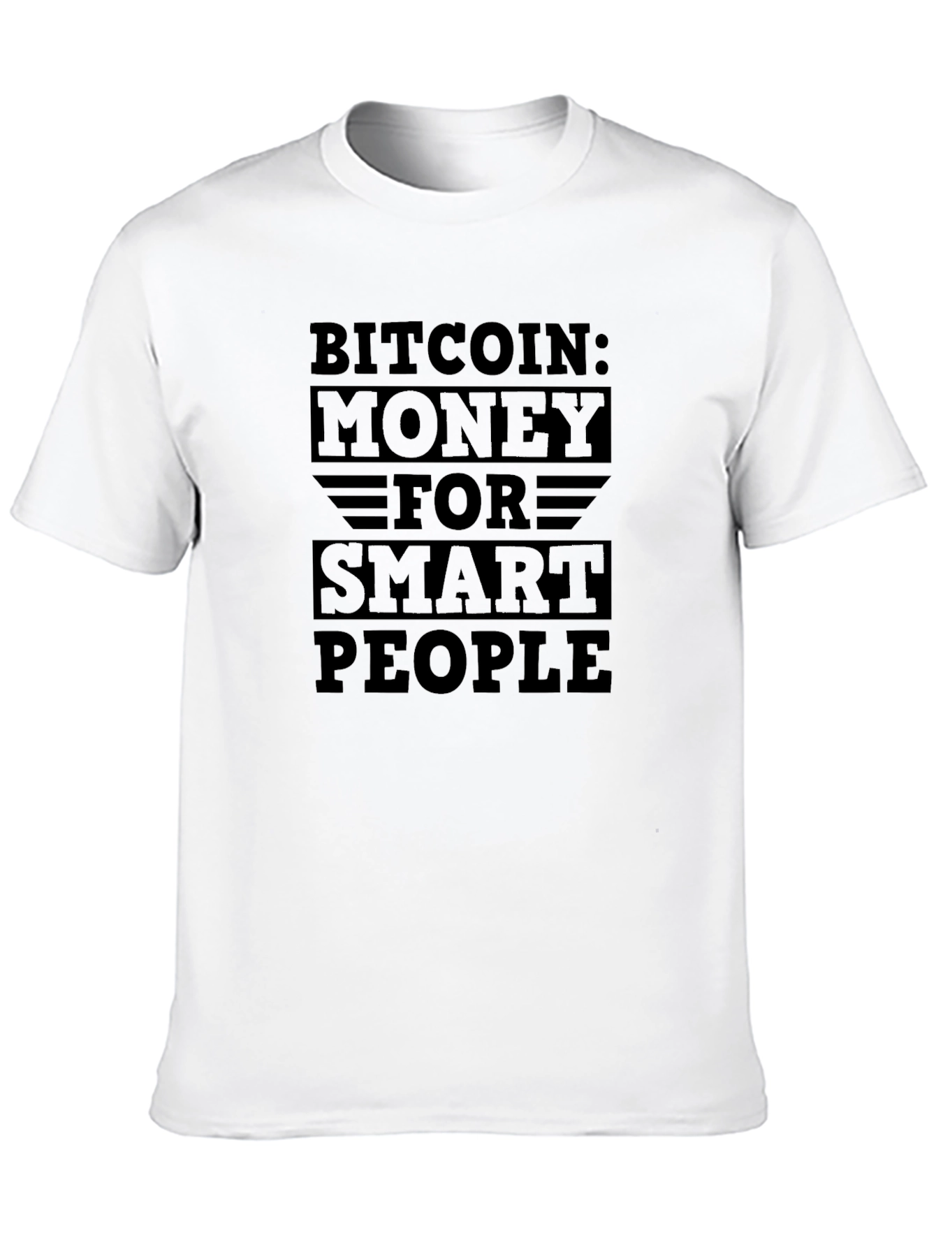Bitcoin Smart People Black T-Shirt