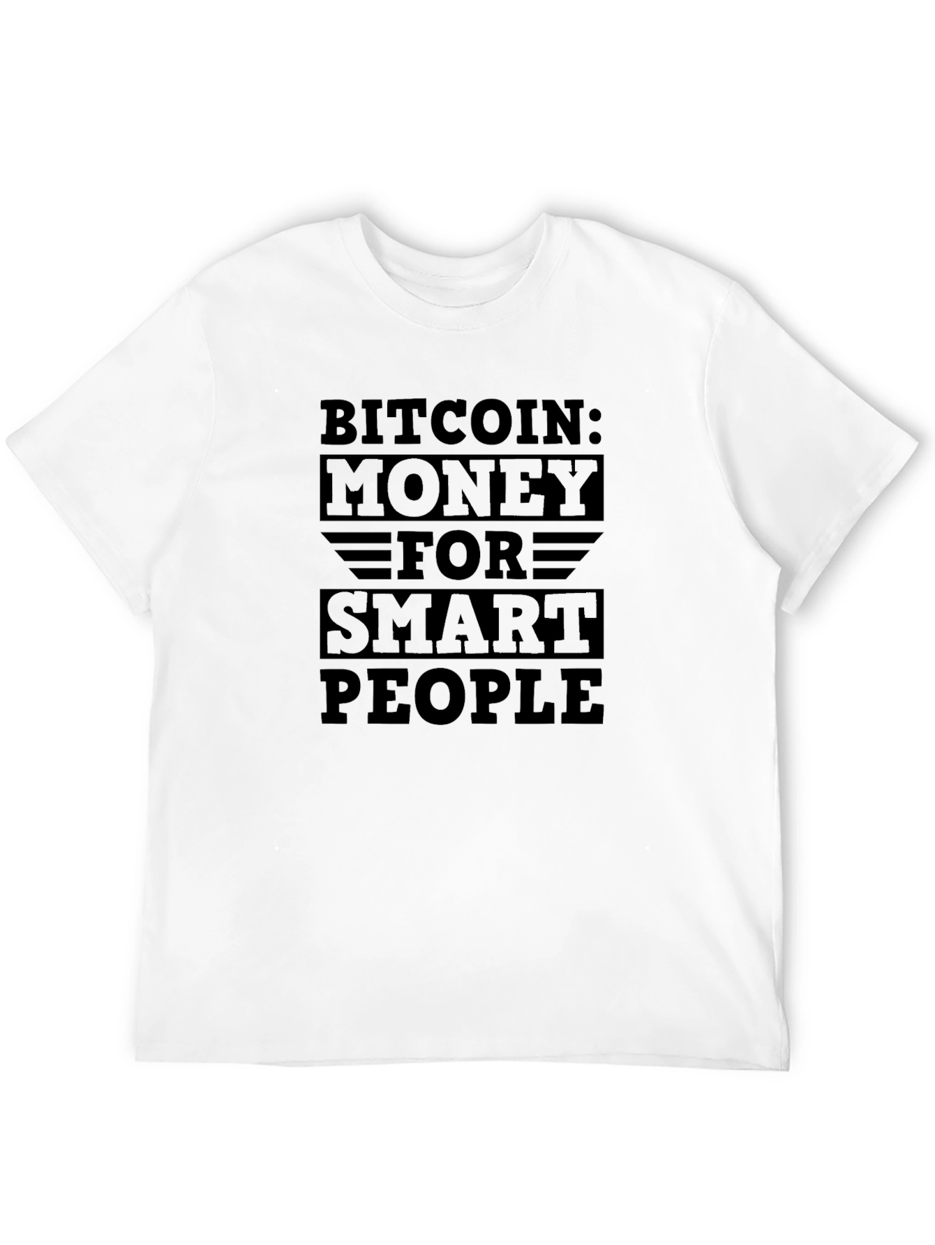 Bitcoin Smart People Black T-Shirt