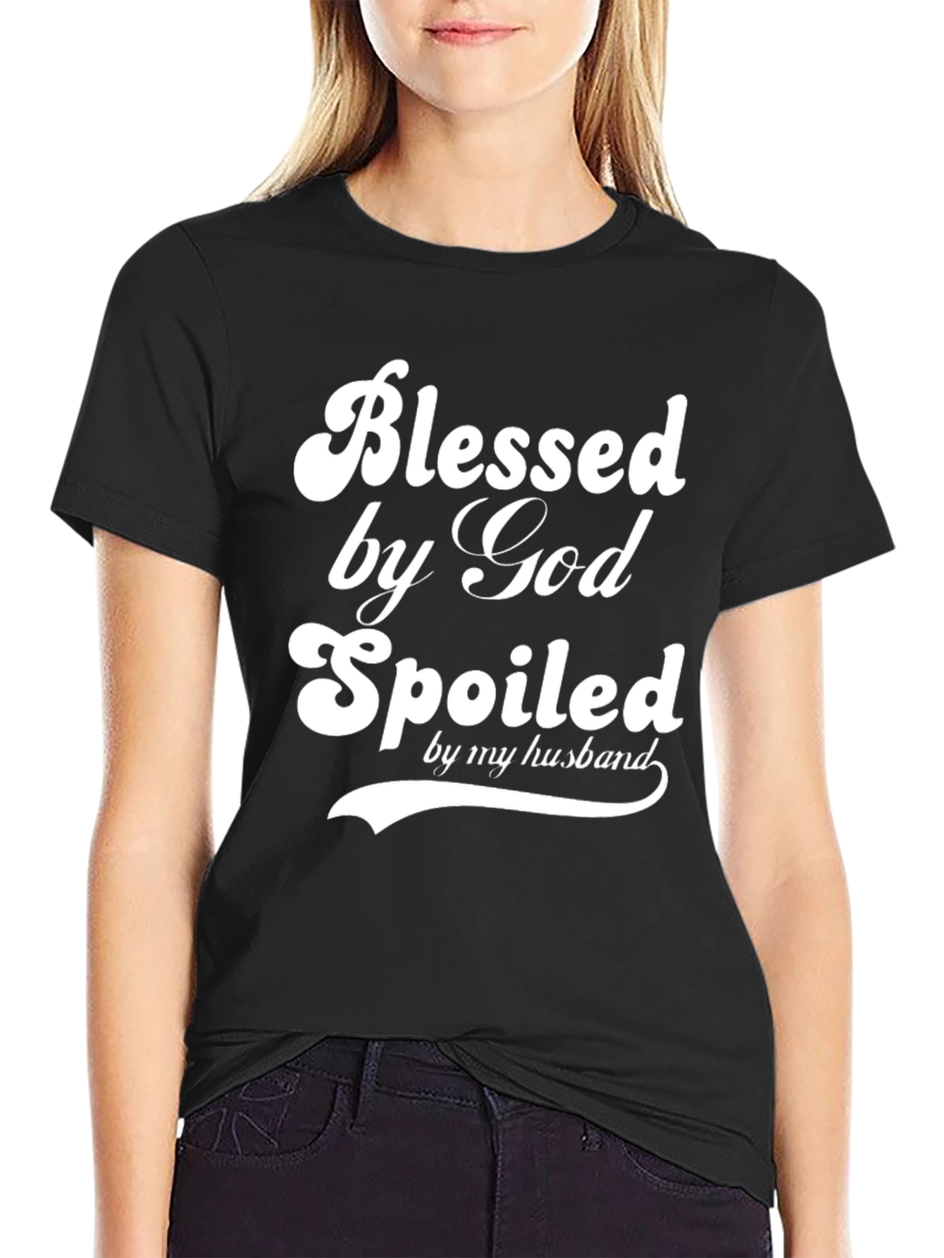 Blessed Spoiled T-Shirt - Gift for Wife