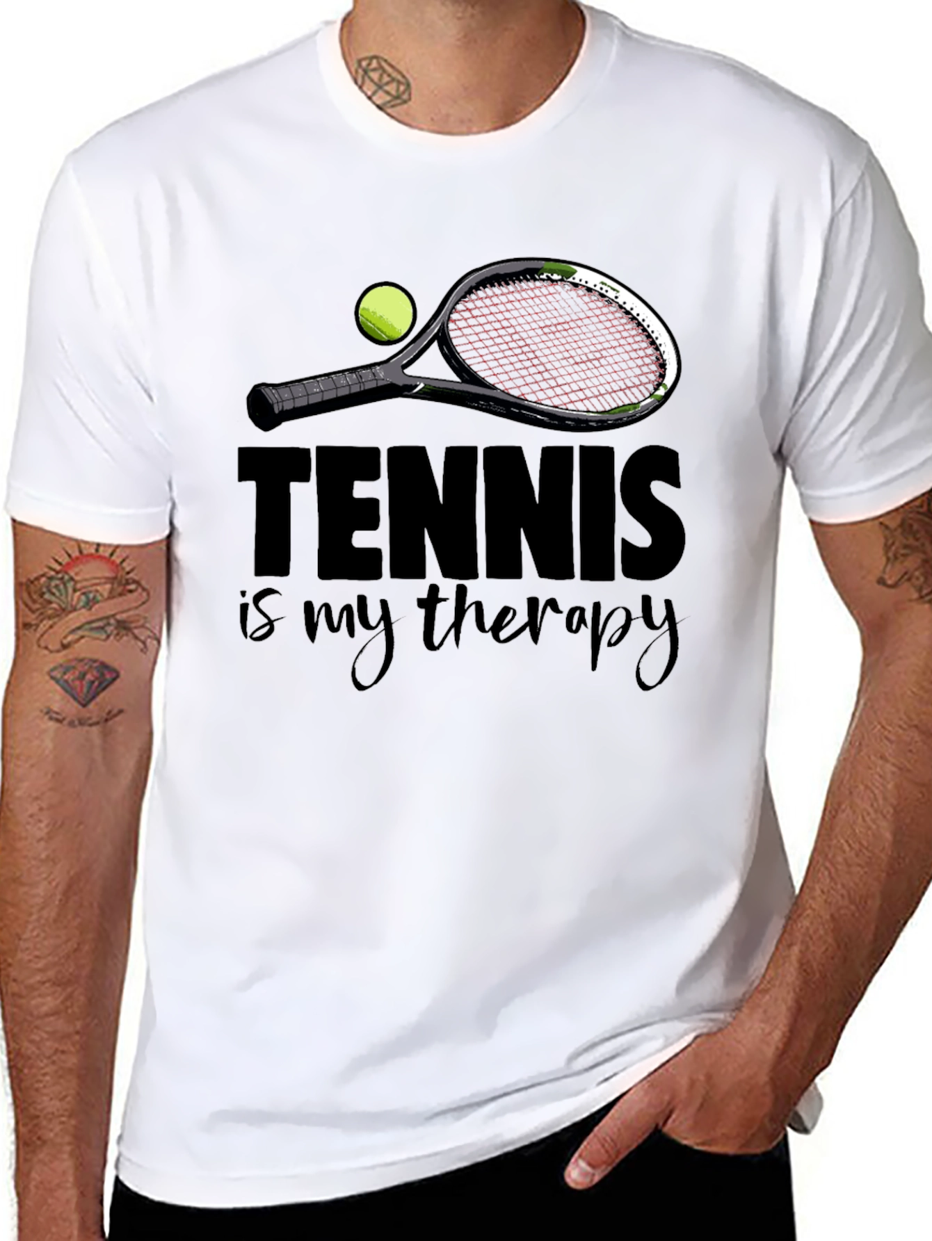 Tennis is My Therapy T-Shirt