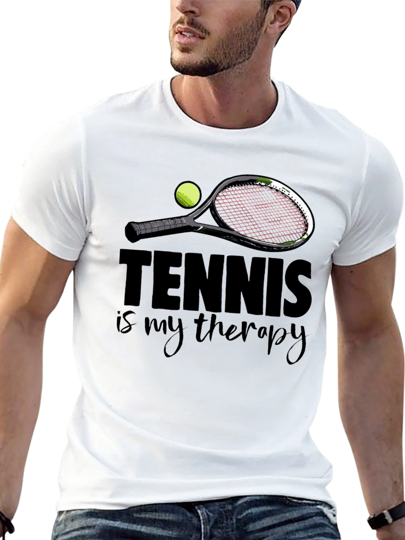 Tennis is My Therapy T-Shirt