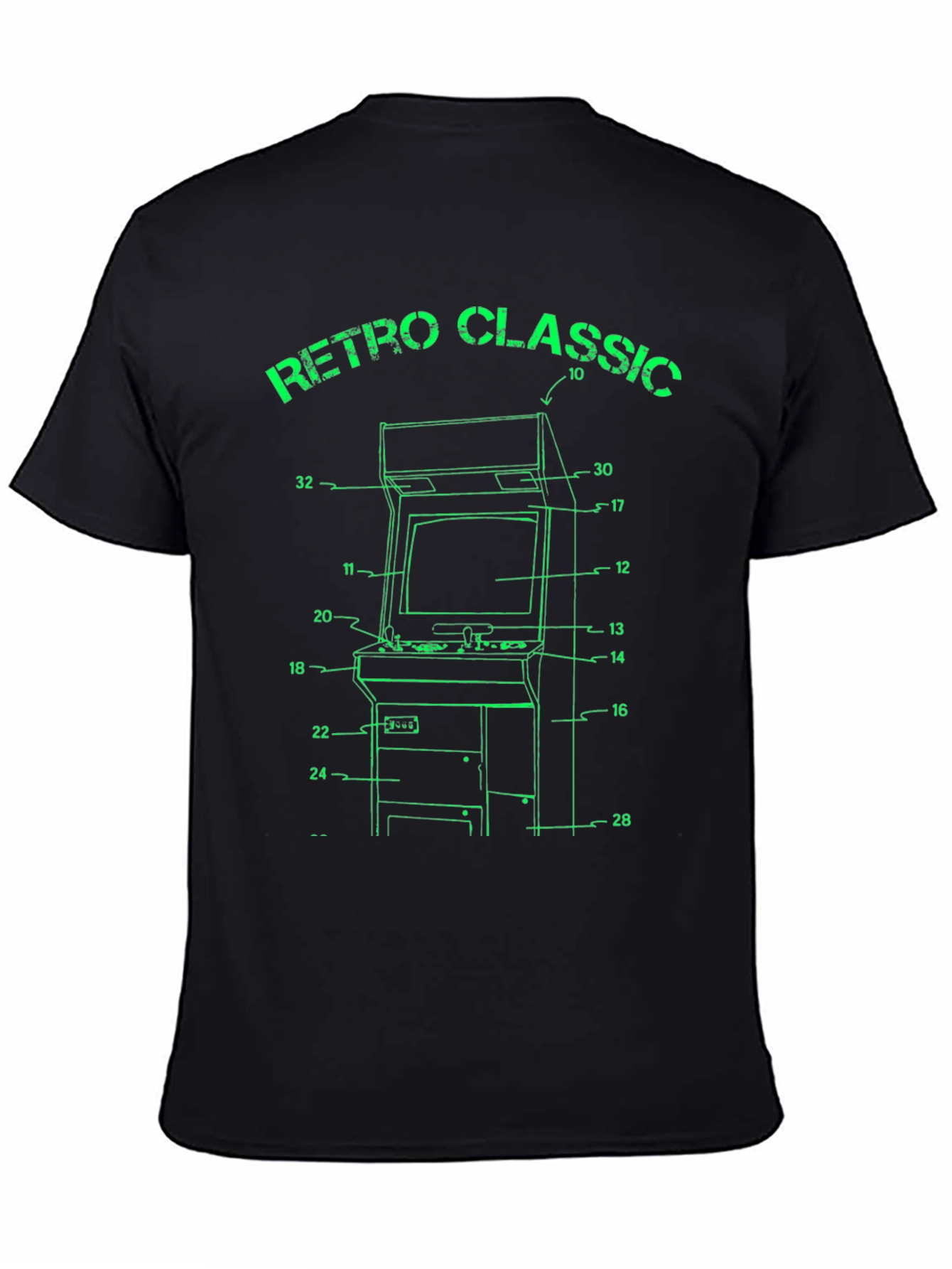 Retro Classic Arcade Game T-Shirt