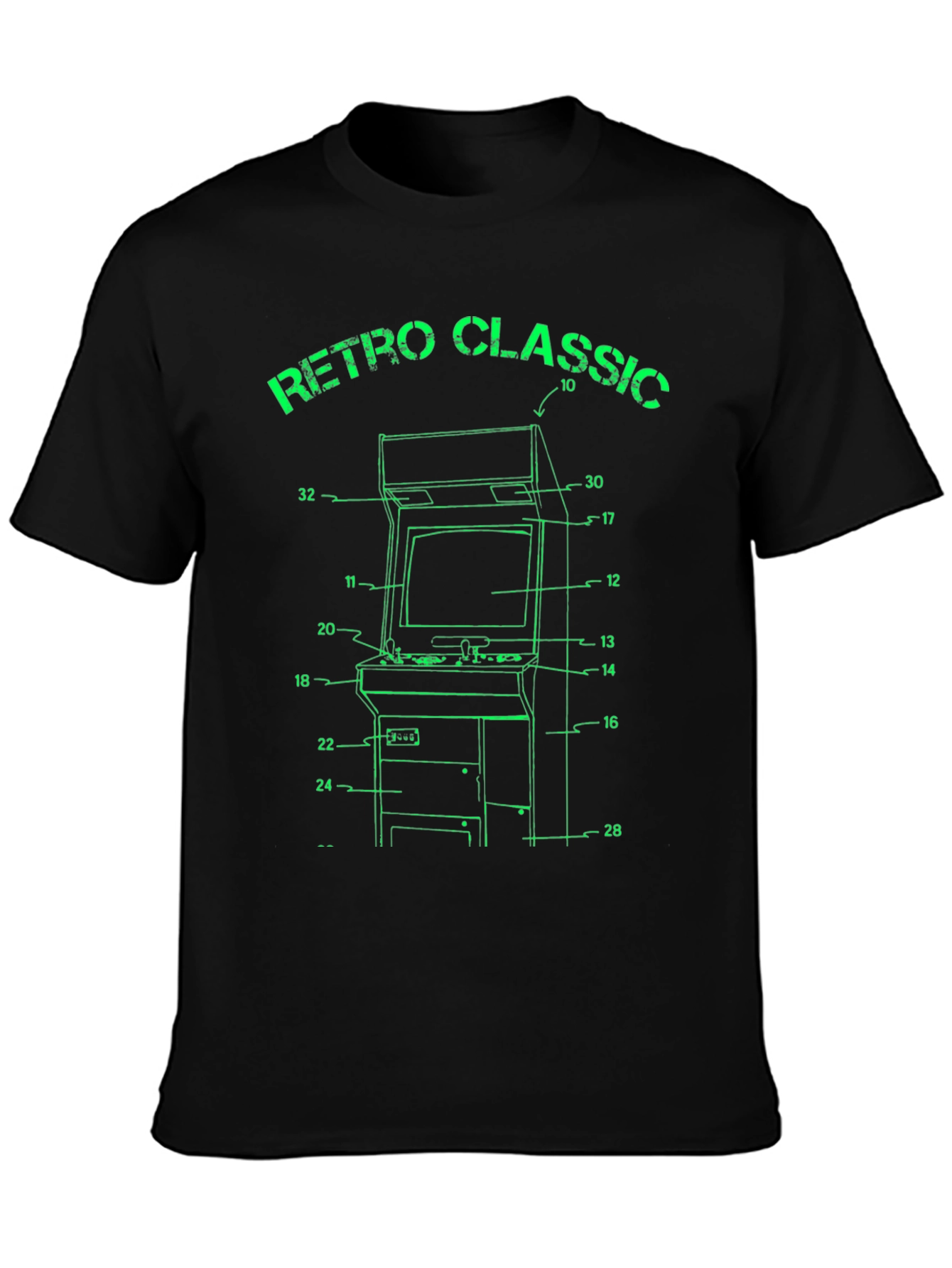 Retro Classic Arcade Game T-Shirt