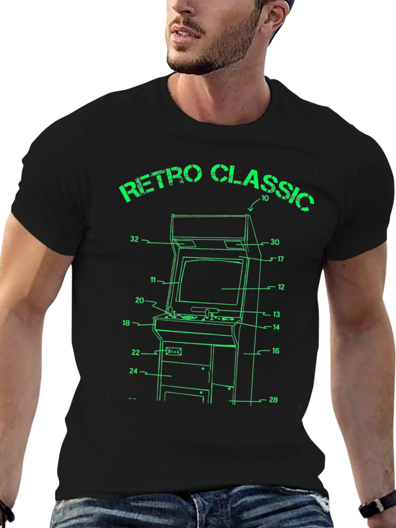 Retro Classic Arcade Game T-Shirt