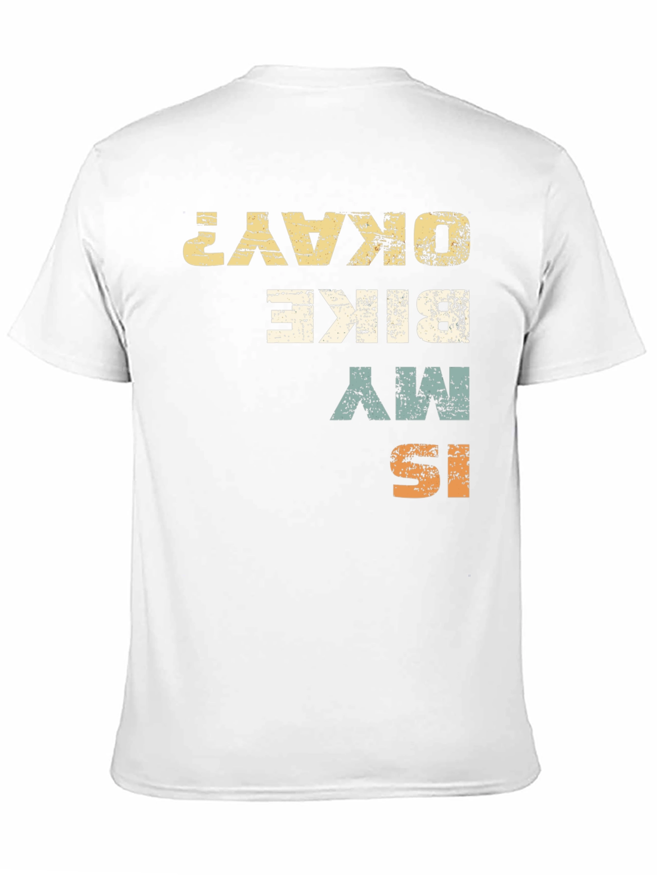 Is My Bike Okay? Graphic Print T-Shirt